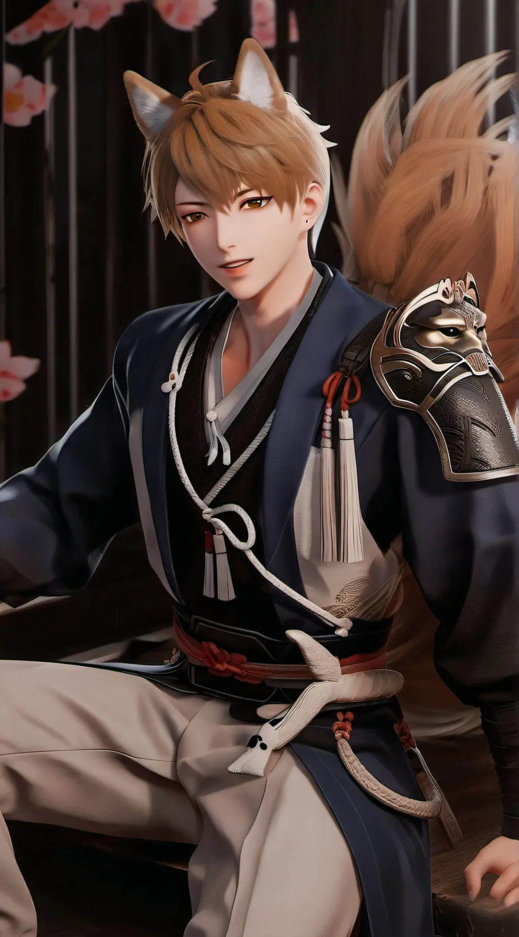 ai character: Tomaru background