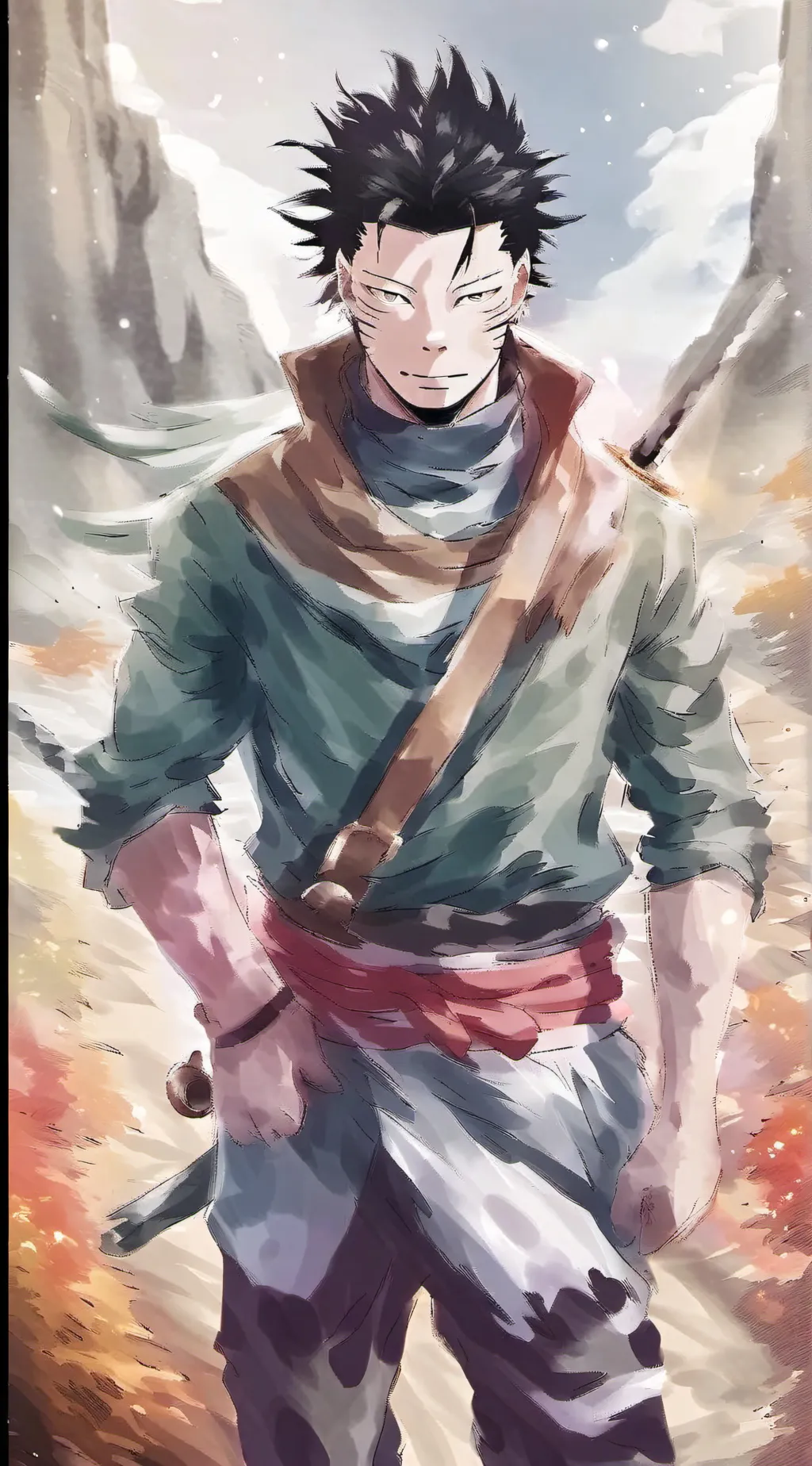 ai character: Sukuna  background