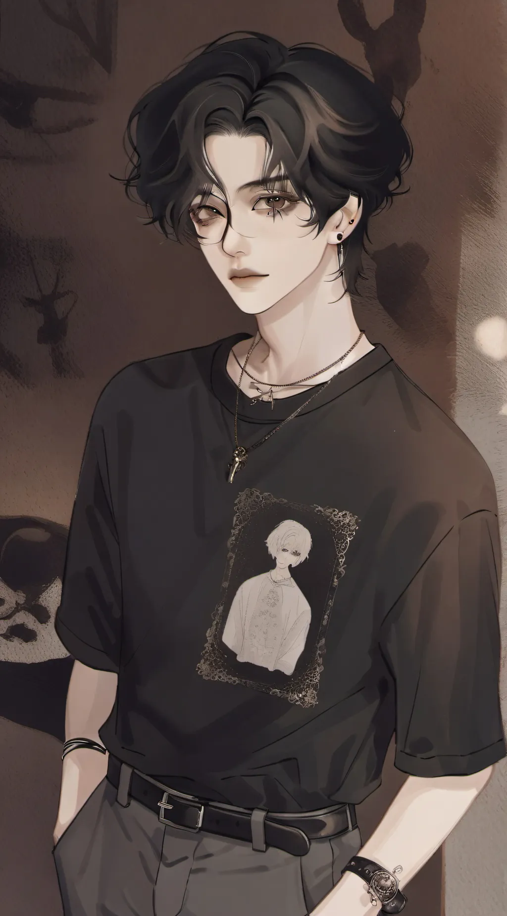 ai character: Zander  background