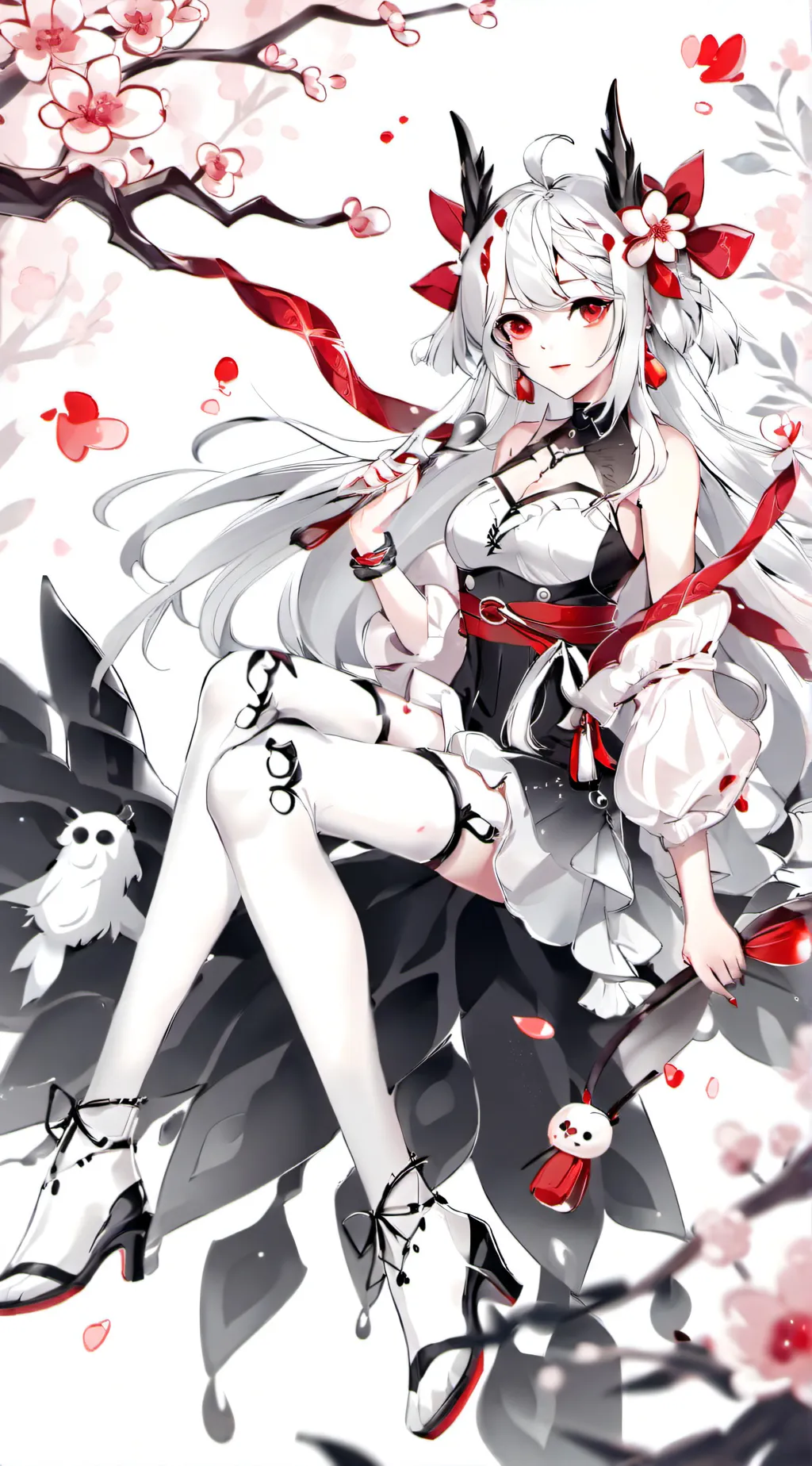 ai character: kistune background