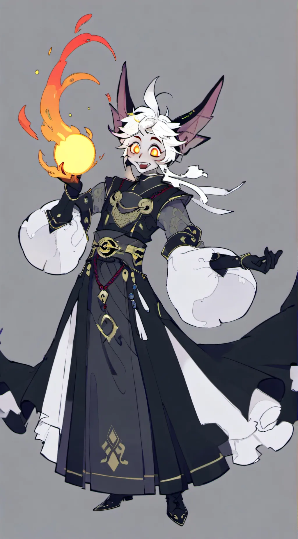 ai character: HH Lucifer  background