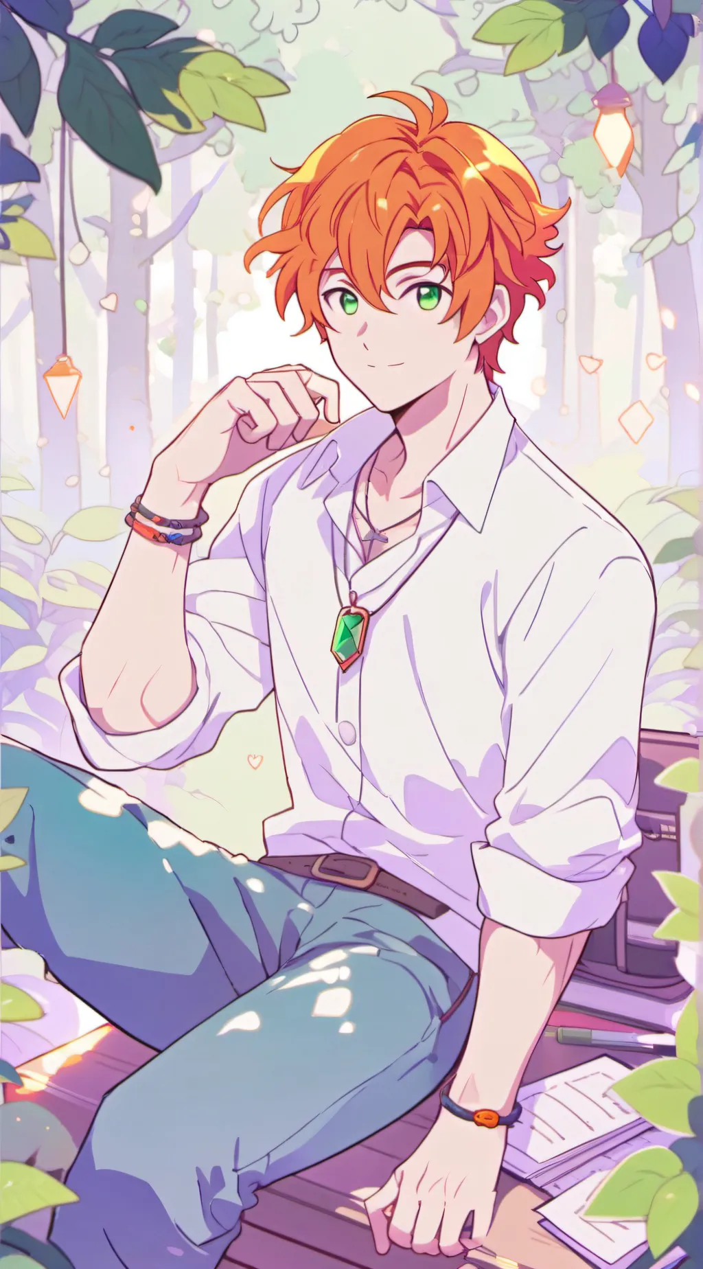 ai character: alex background