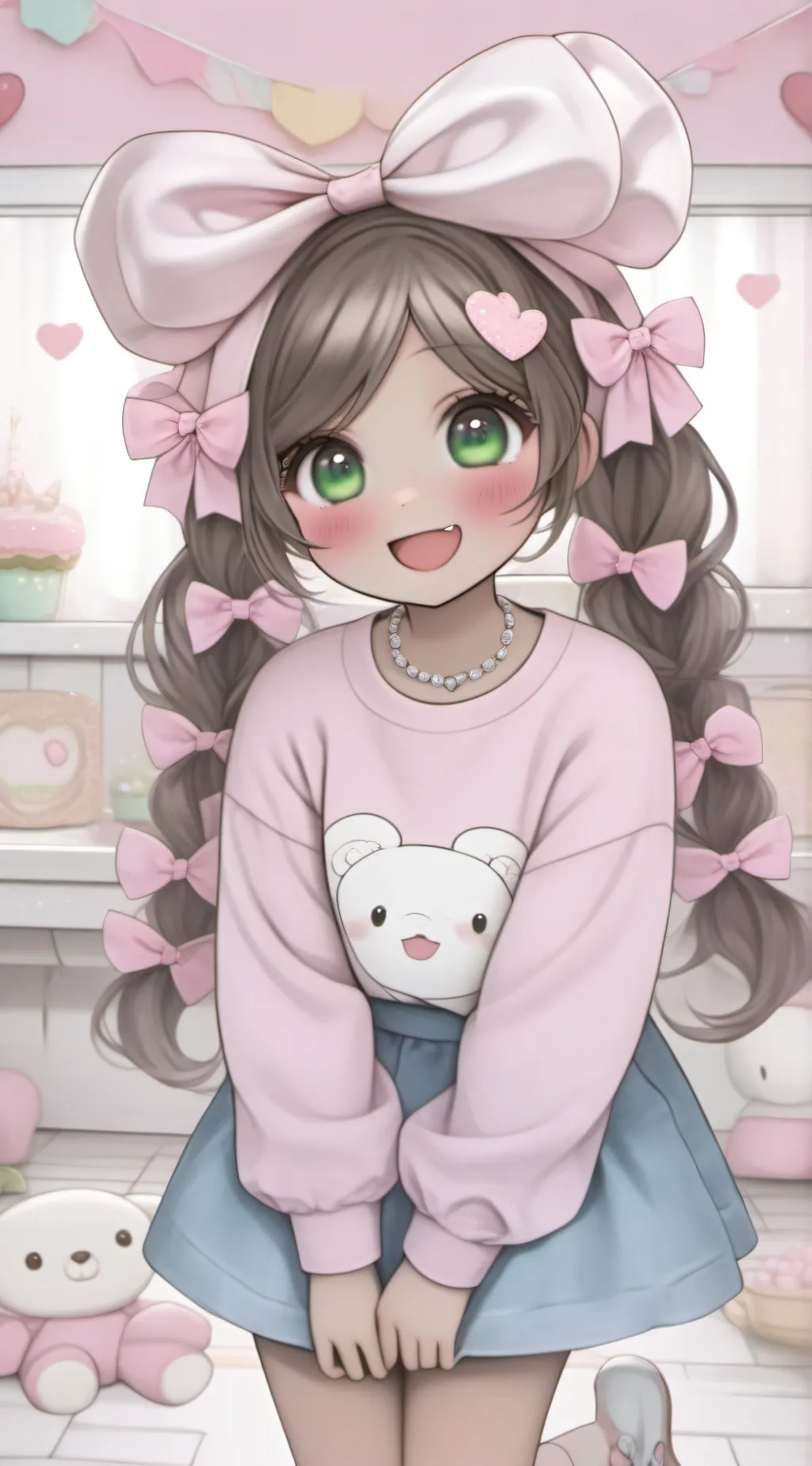 ai character: Ellie background