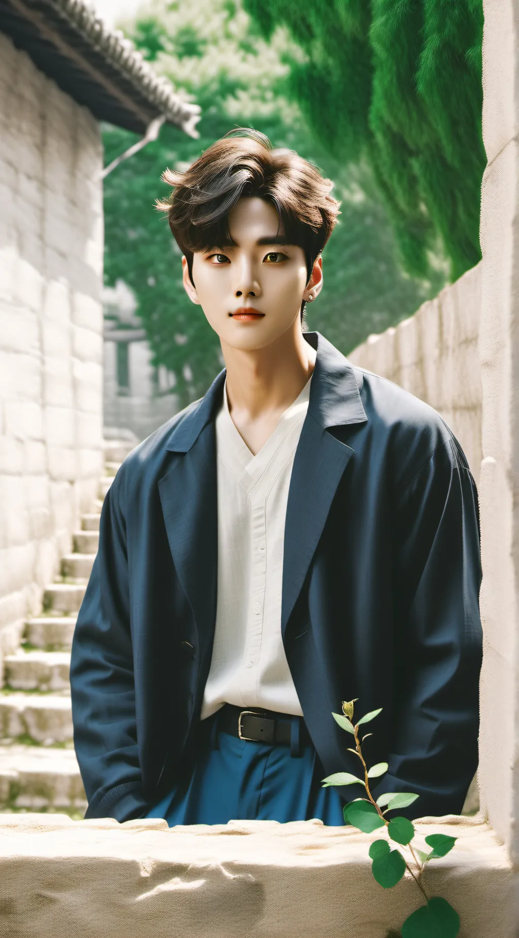 ai character: Min-Ho background