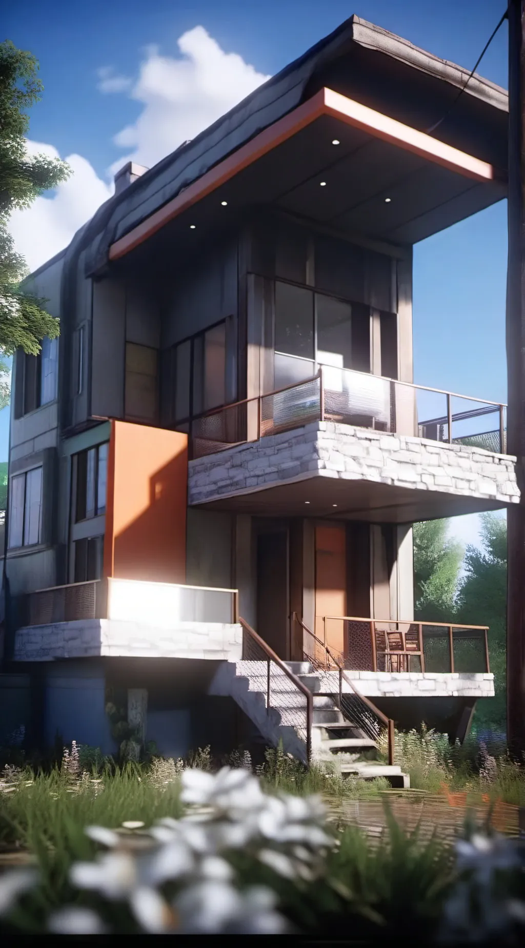 ai character: Mha Anxiety test◇ background