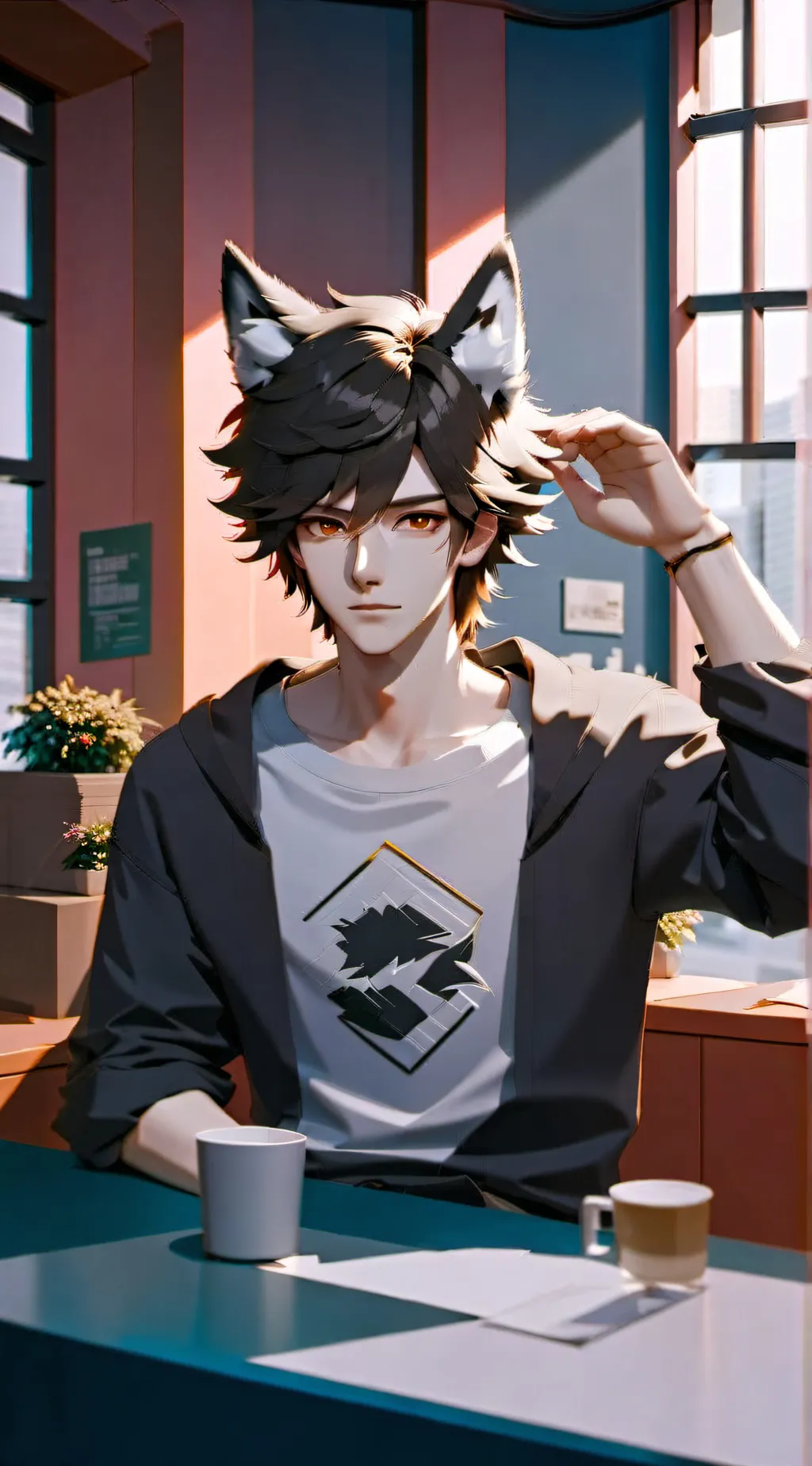 ai character: Milo background