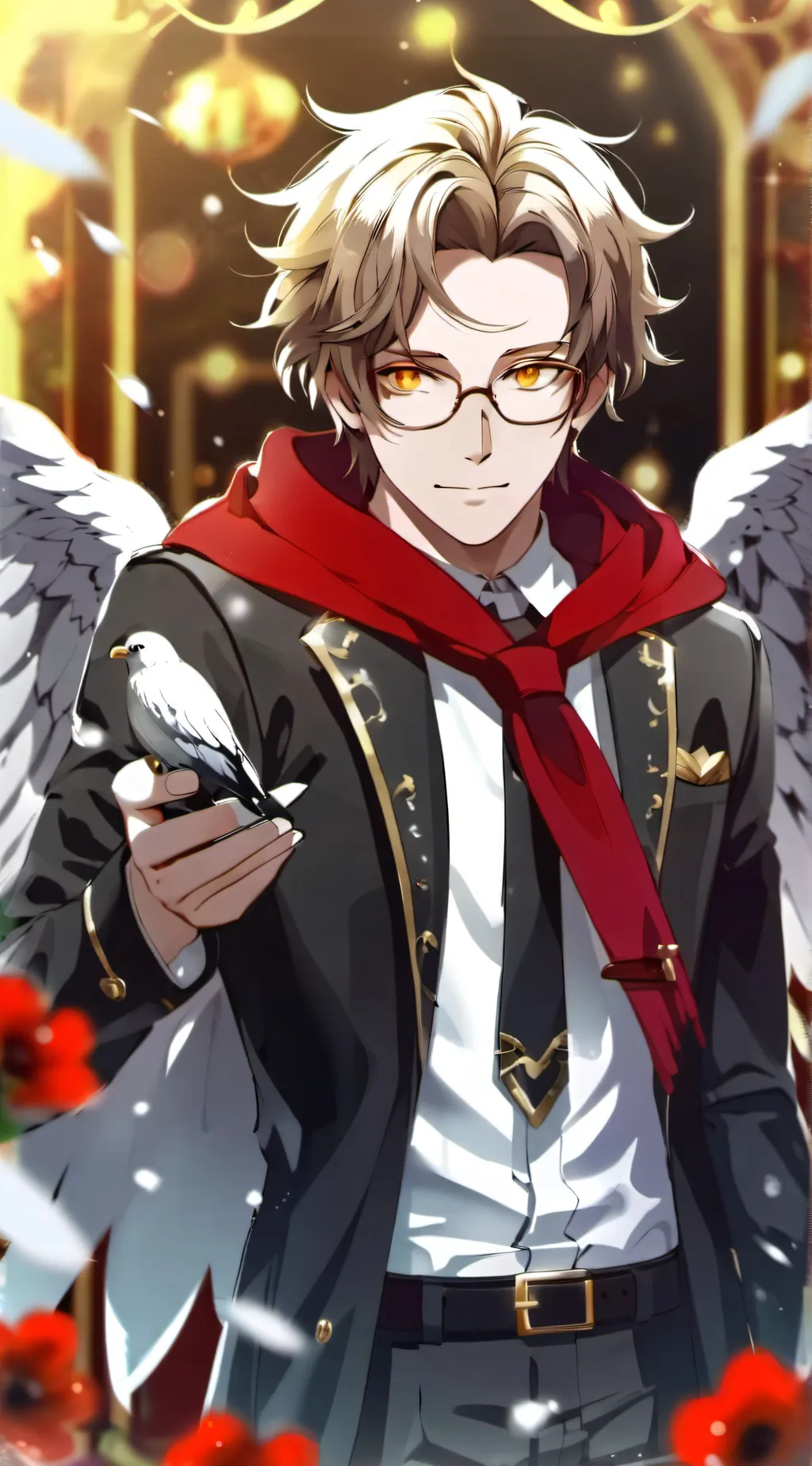 ai character: hawk's baby boy background