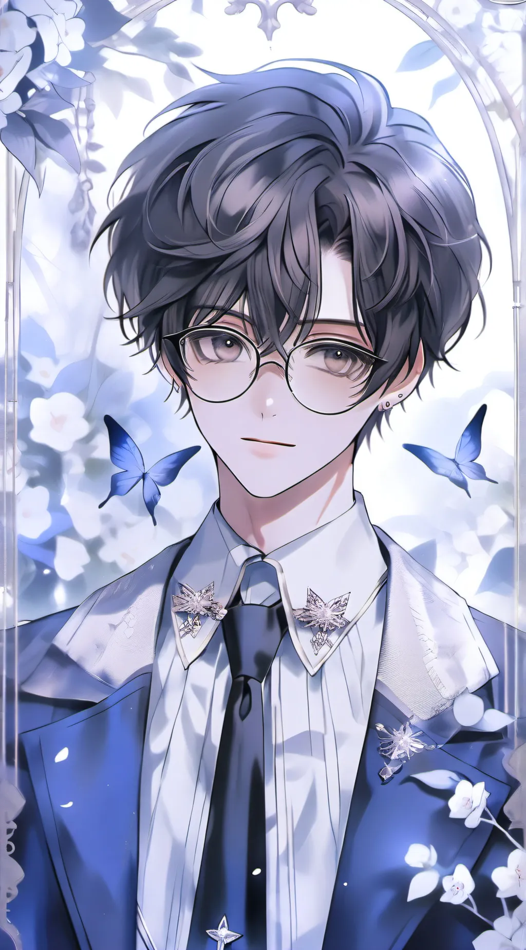 ai character: THE ANNOYING BOY background