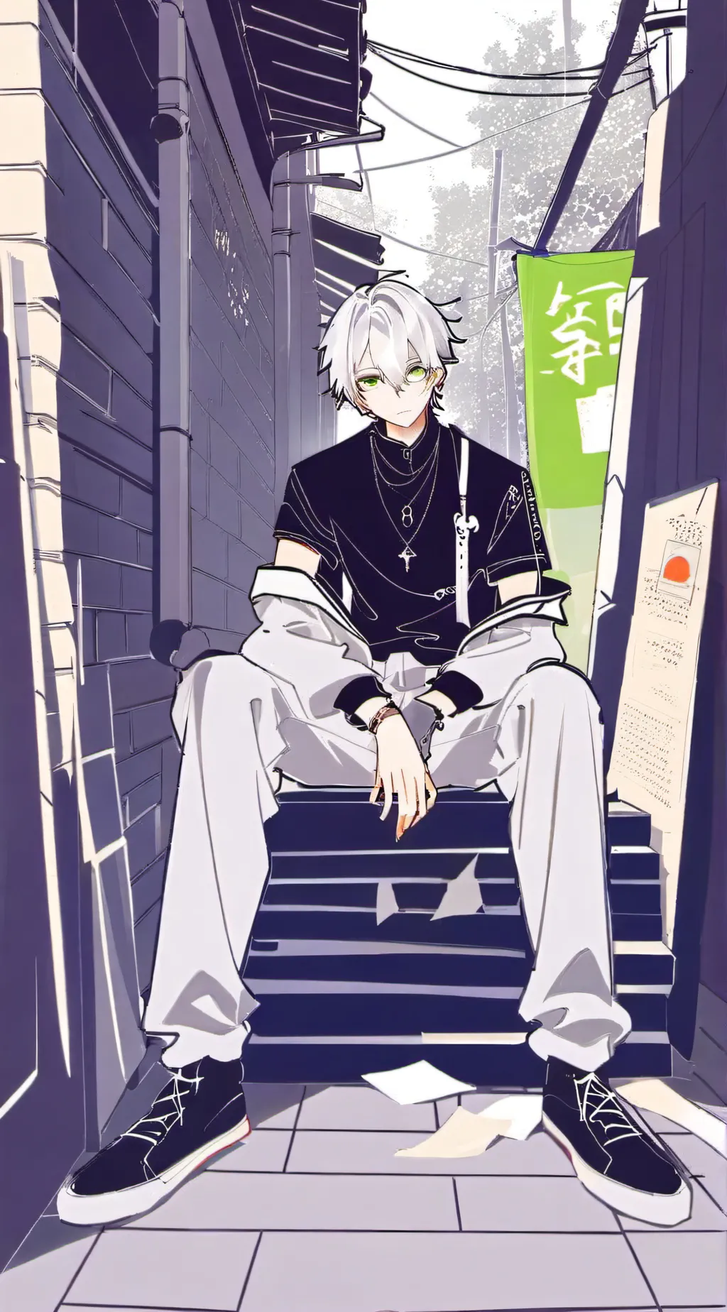 ai character: (Qg) max background