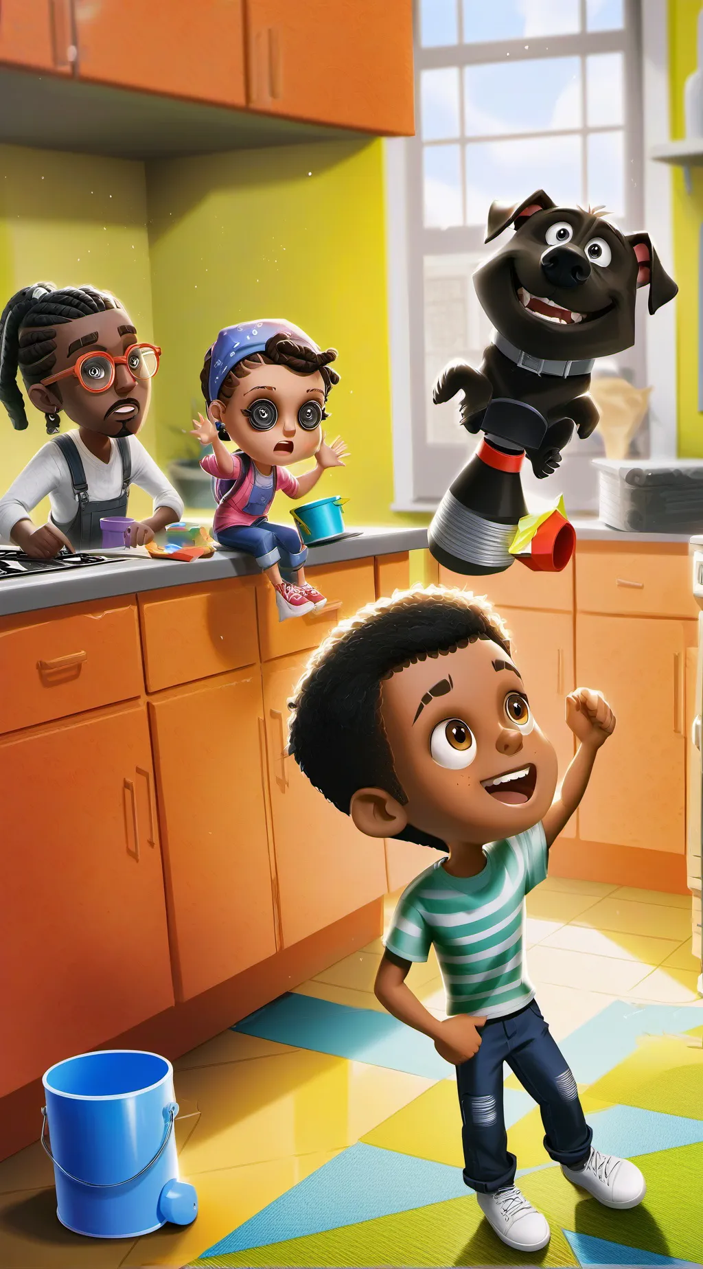 ai character: Kai background