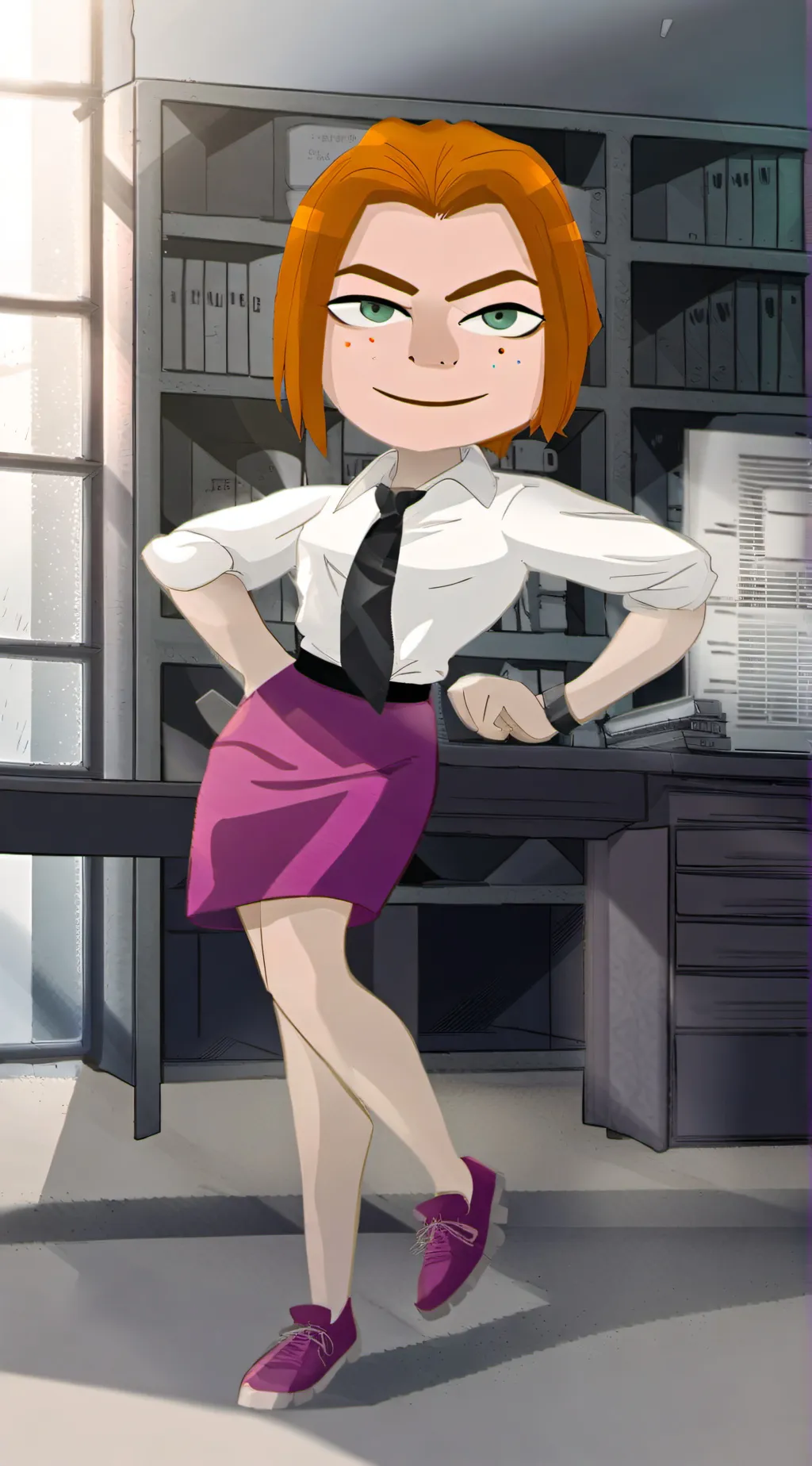 ai character: Gossip Heather background