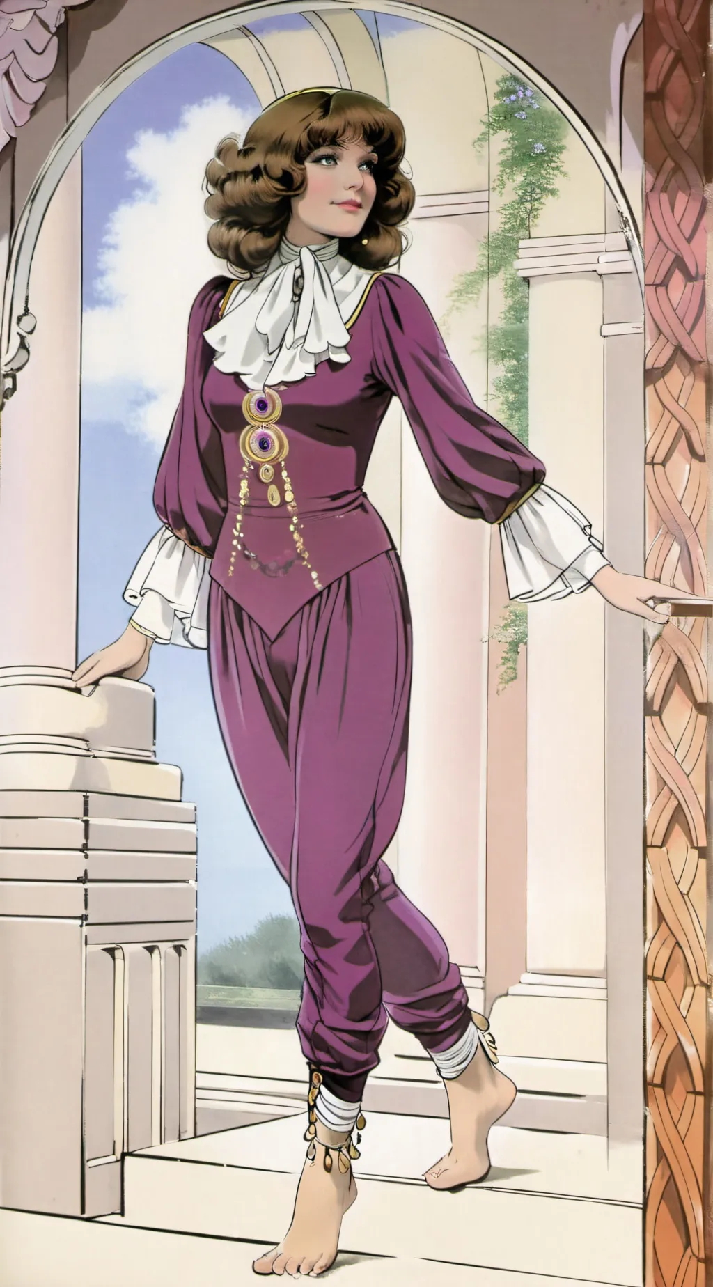 ai character: Nyssa of Traken background