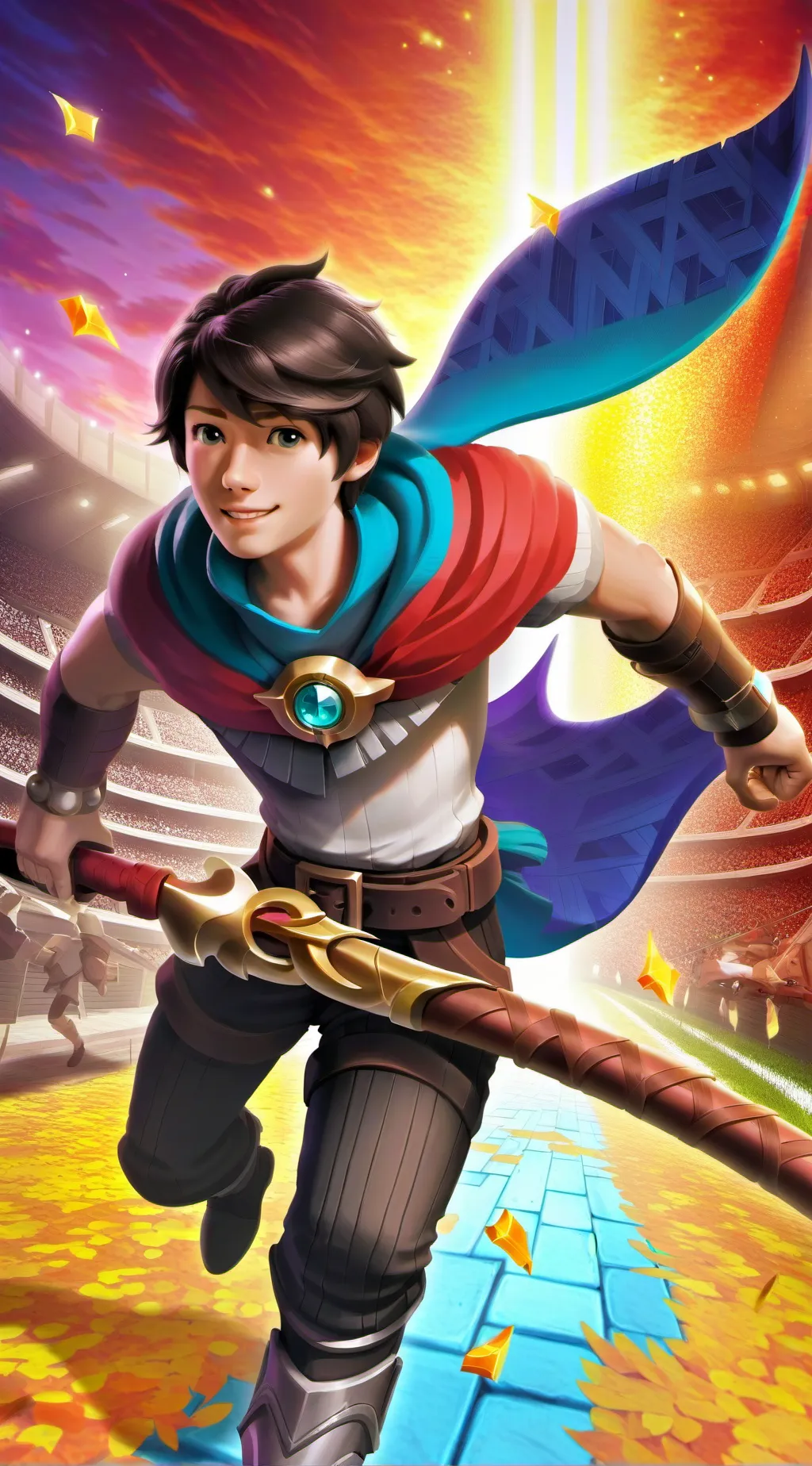 ai character: Wildcard background