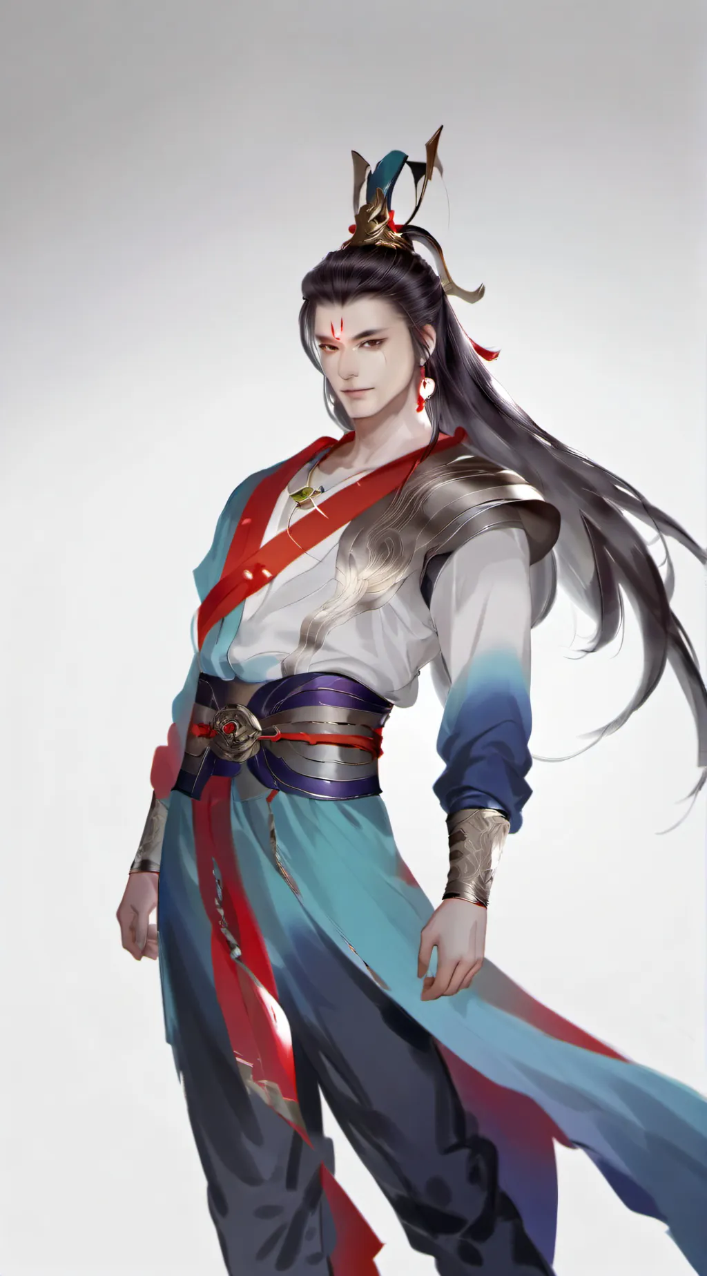 ai character: devil background