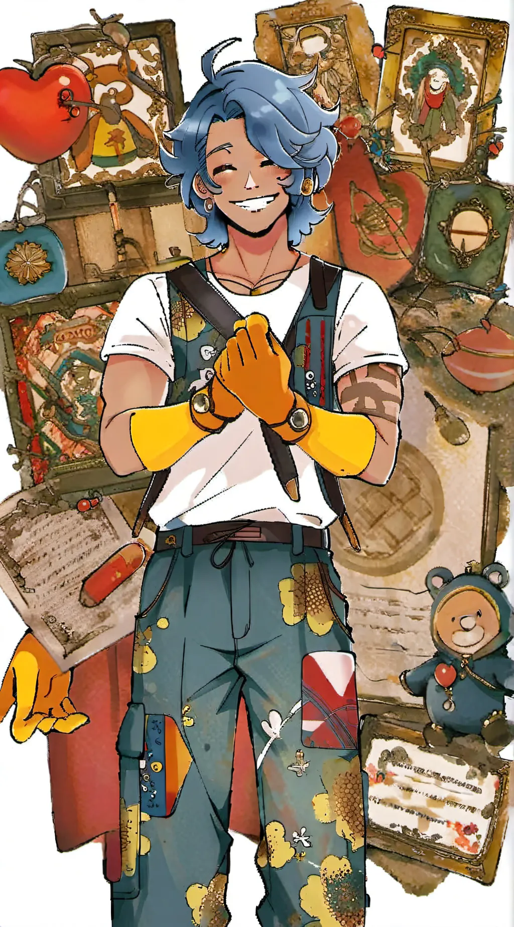 ai character: [.Yandere school.] background