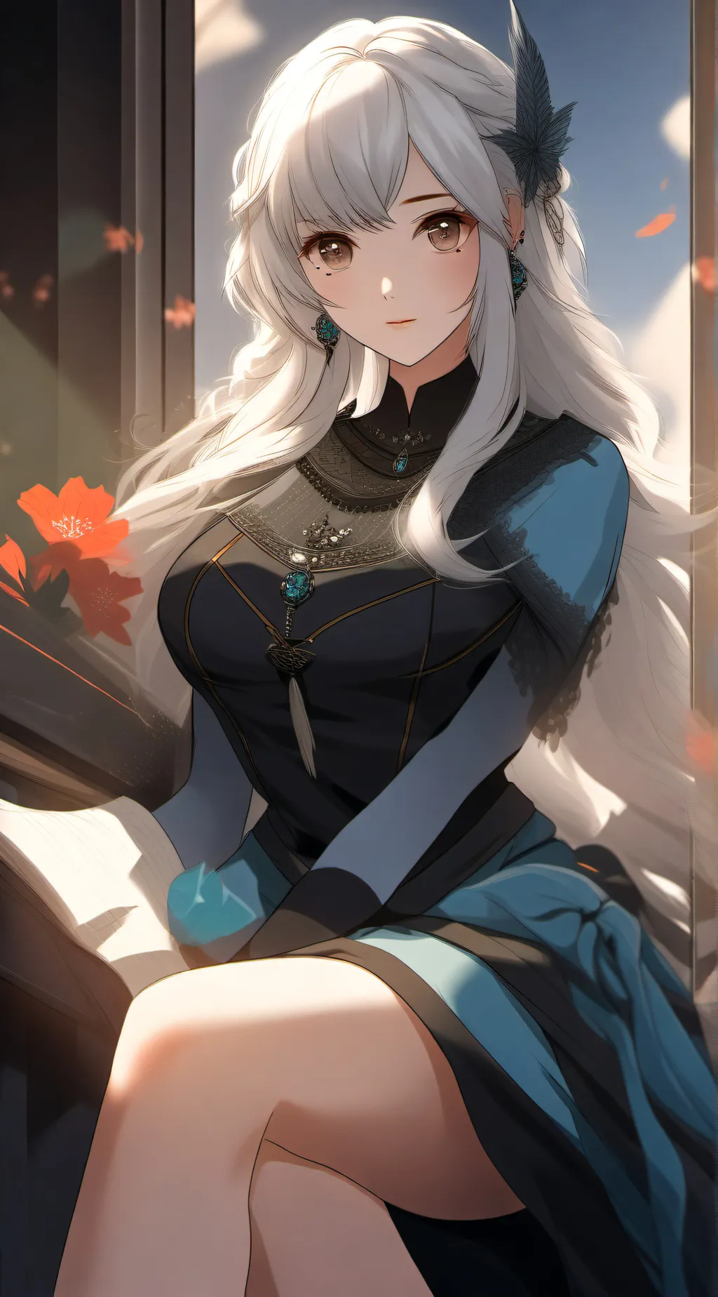 ai character: Sarah background