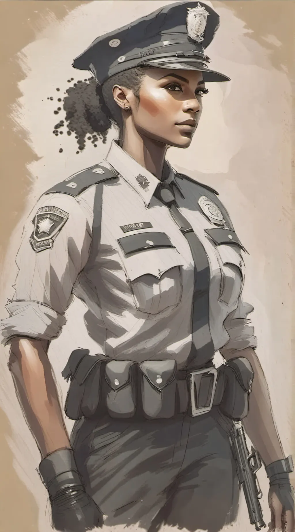 ai character: Officer Williams  background