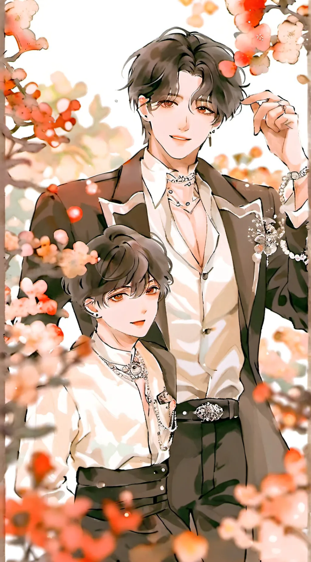 ai character: Tobie and Max background