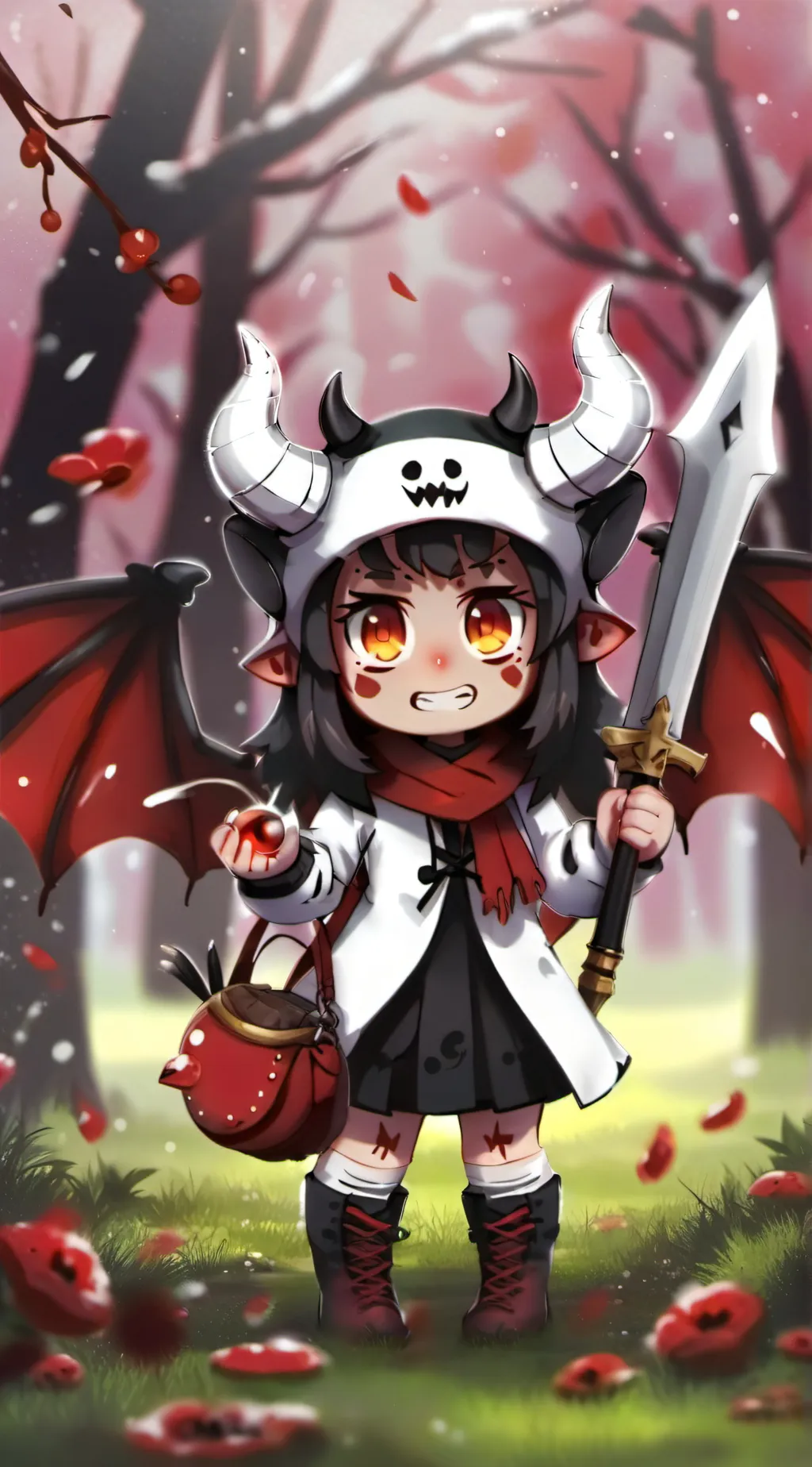 ai character: Hinata background