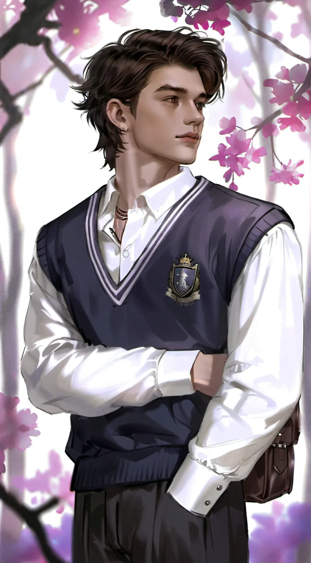 ai character: Marcus Davids background