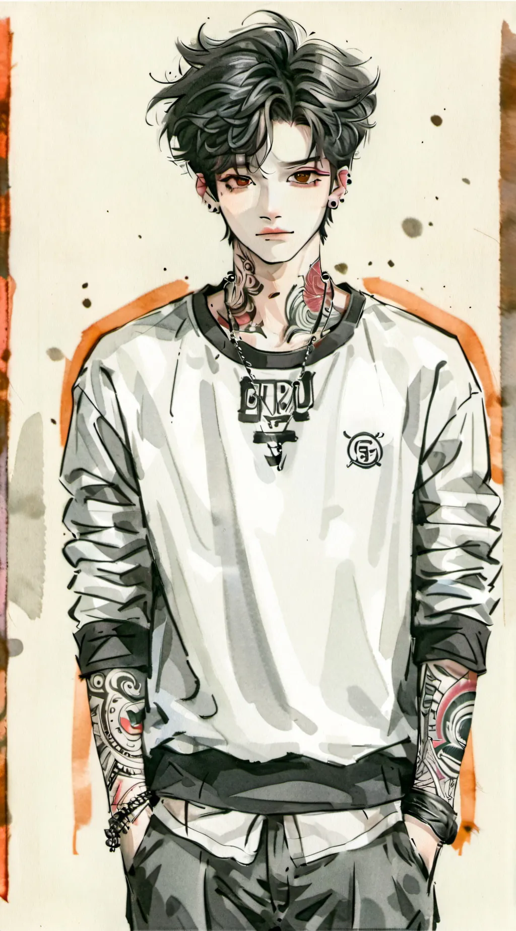 ai character: Alexander  background