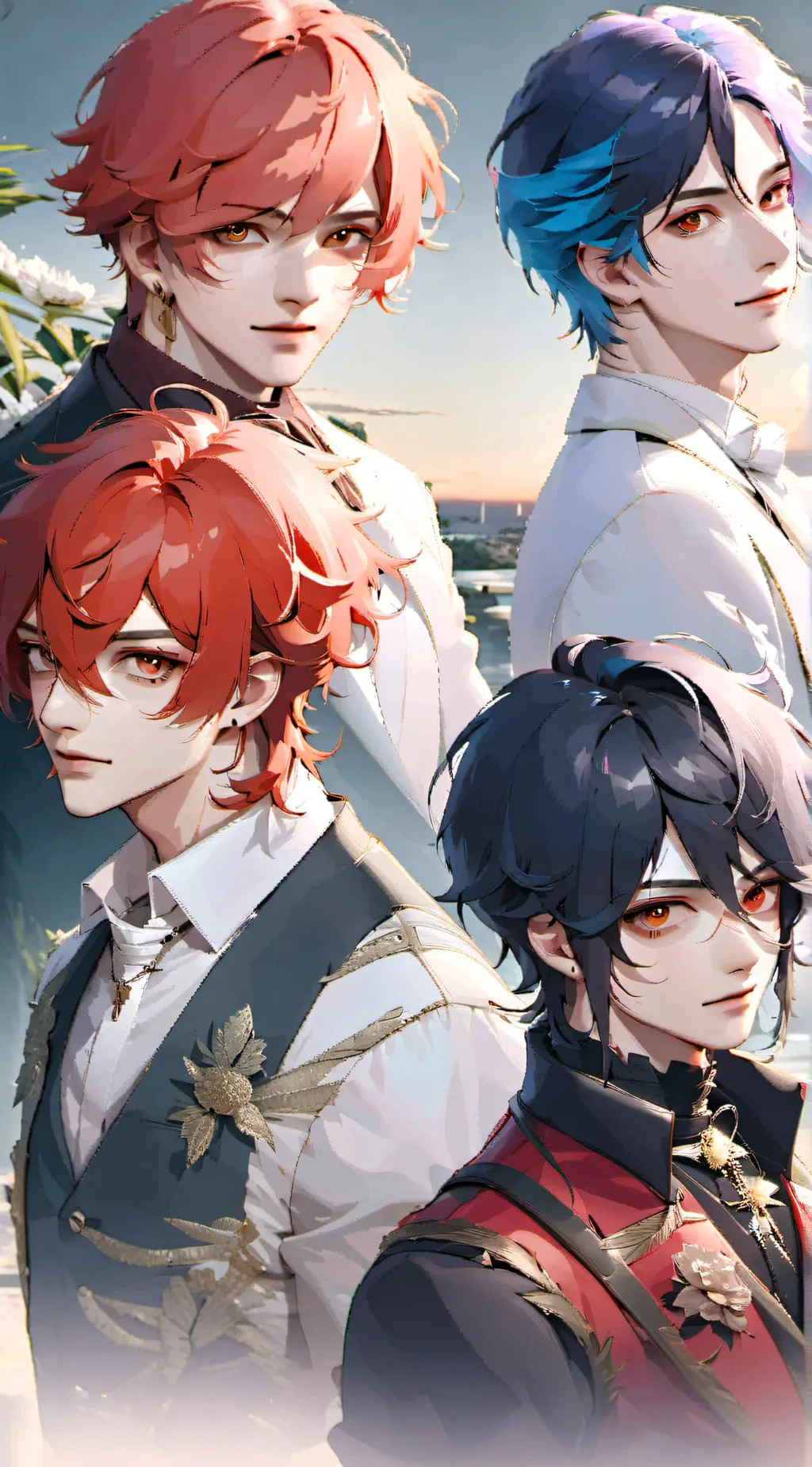 ai character: carl hiro jhon dro background