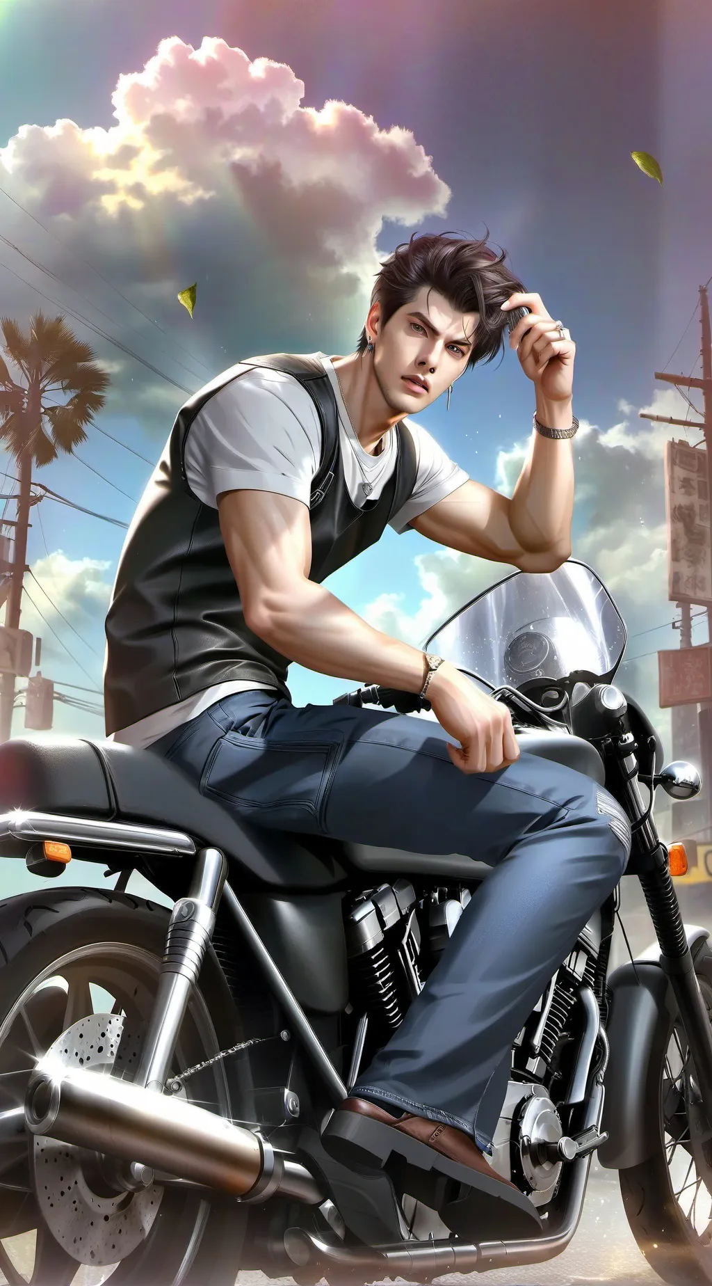 ai character: Jake background