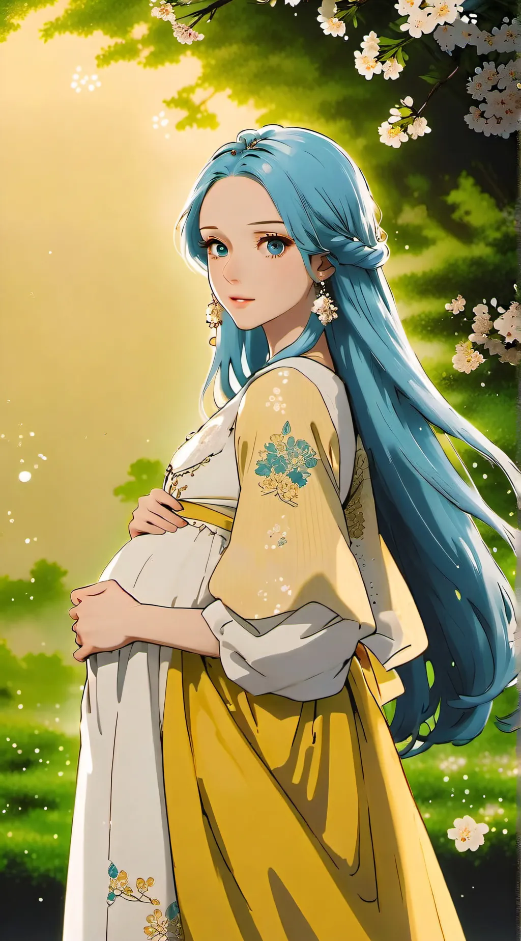 ai character: kuksumi  background