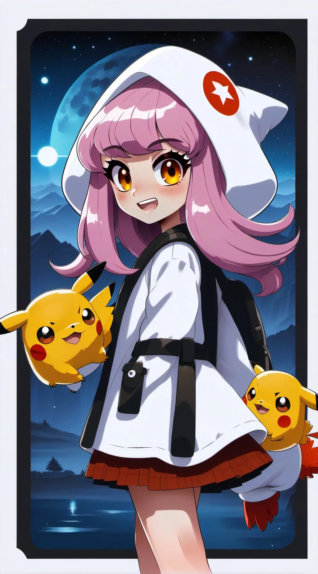 ai character: Pdh meets aphmau!  background