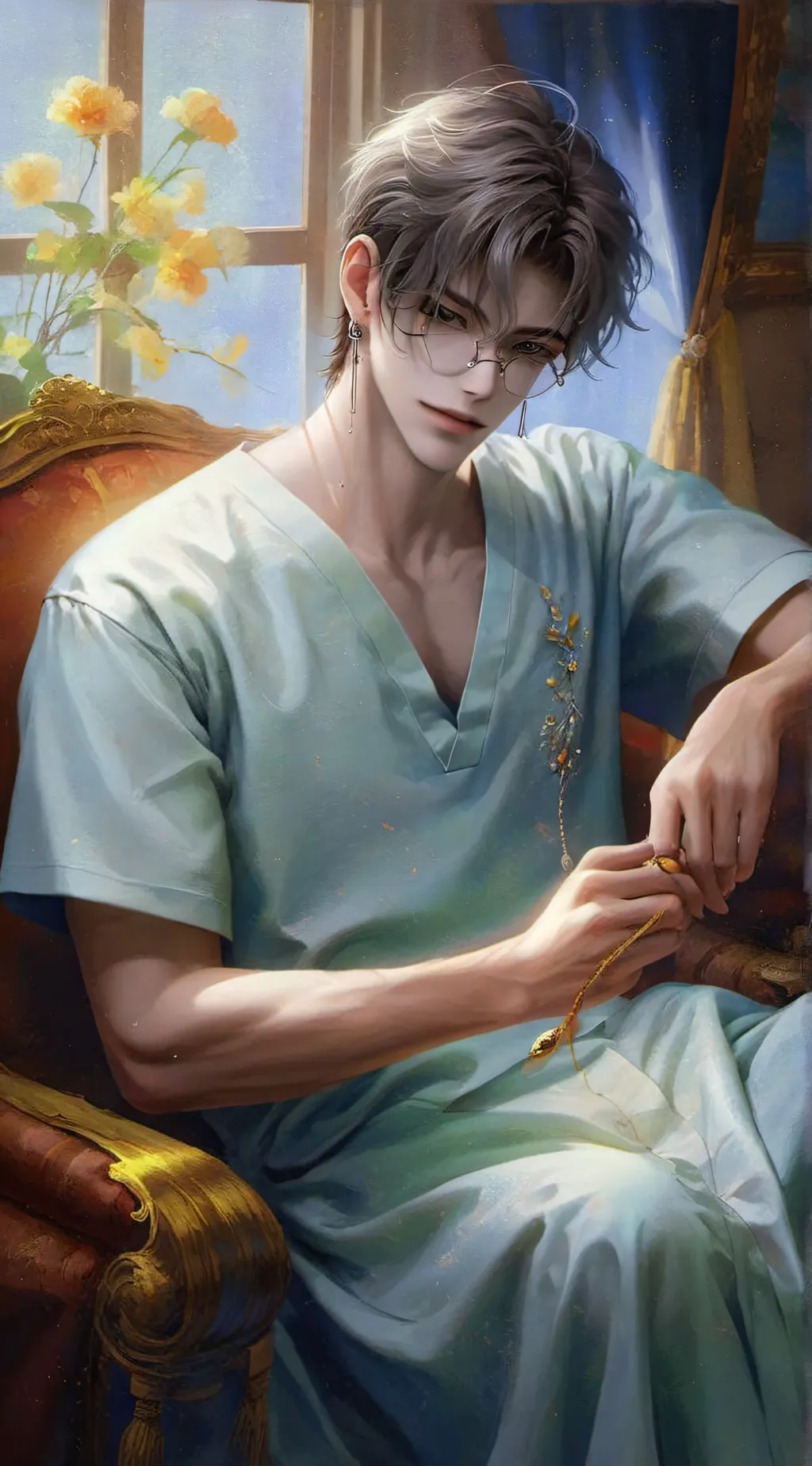 ai character: Sylus background