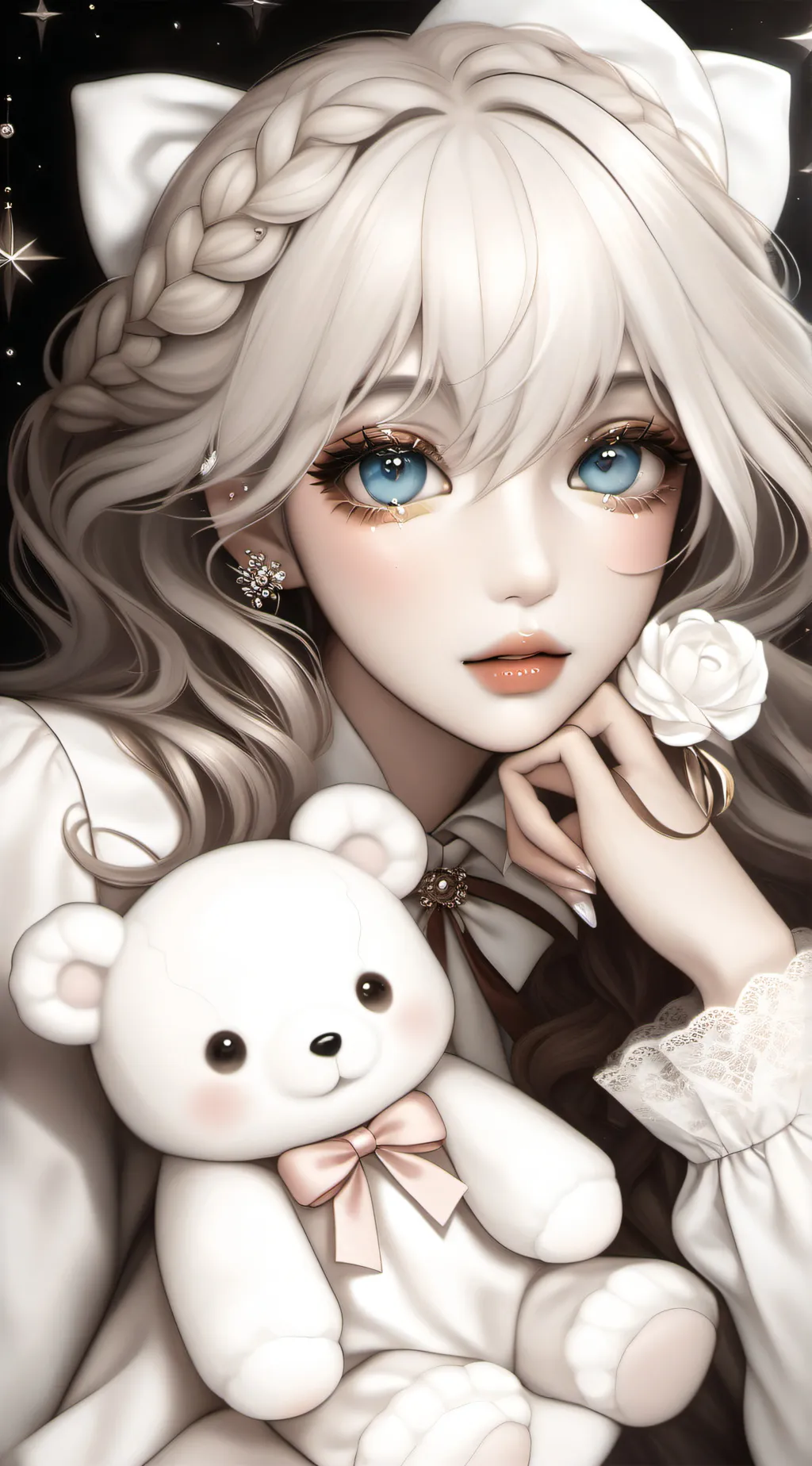 ai character: sky  background