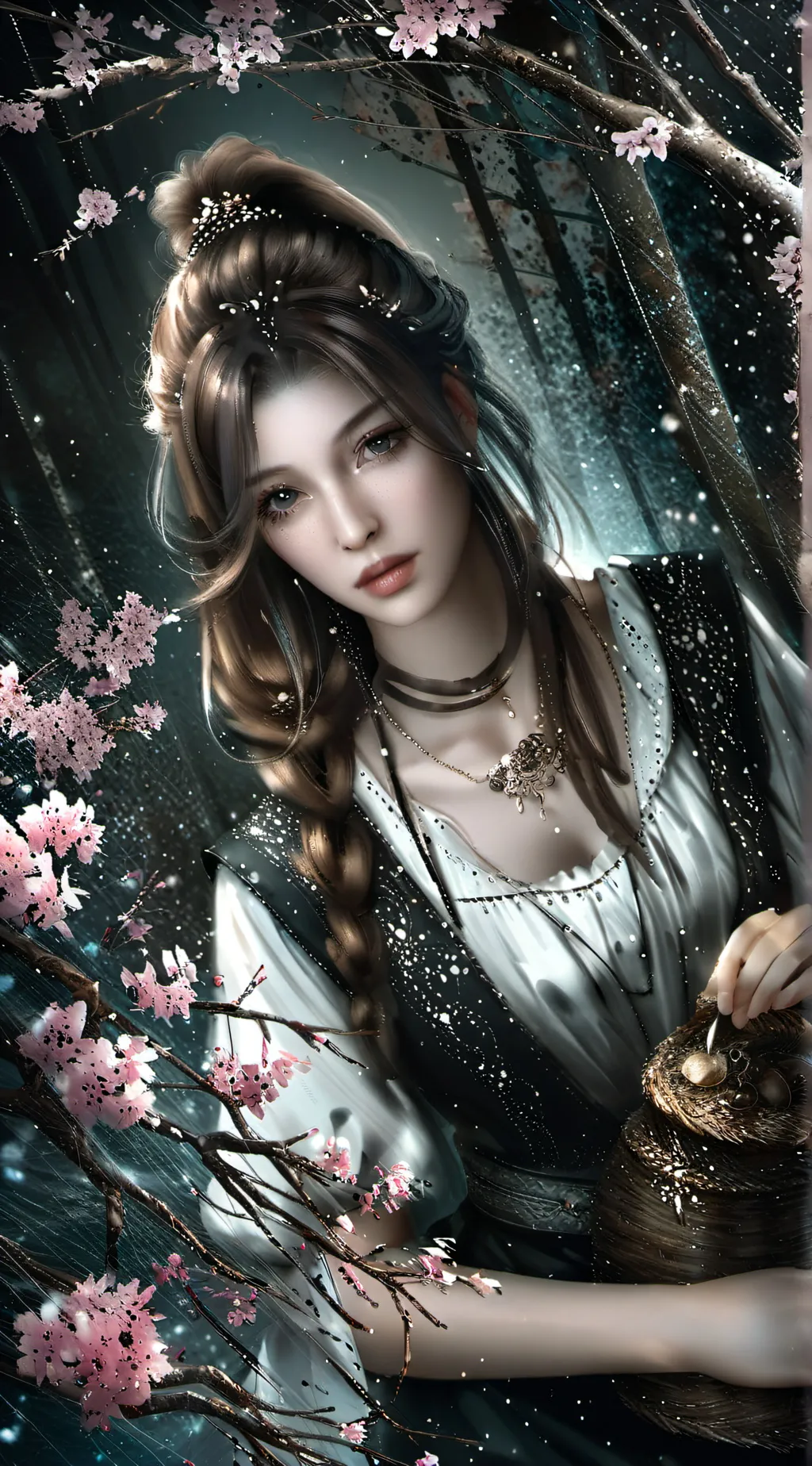 ai character: ∆~Luna~∆ background