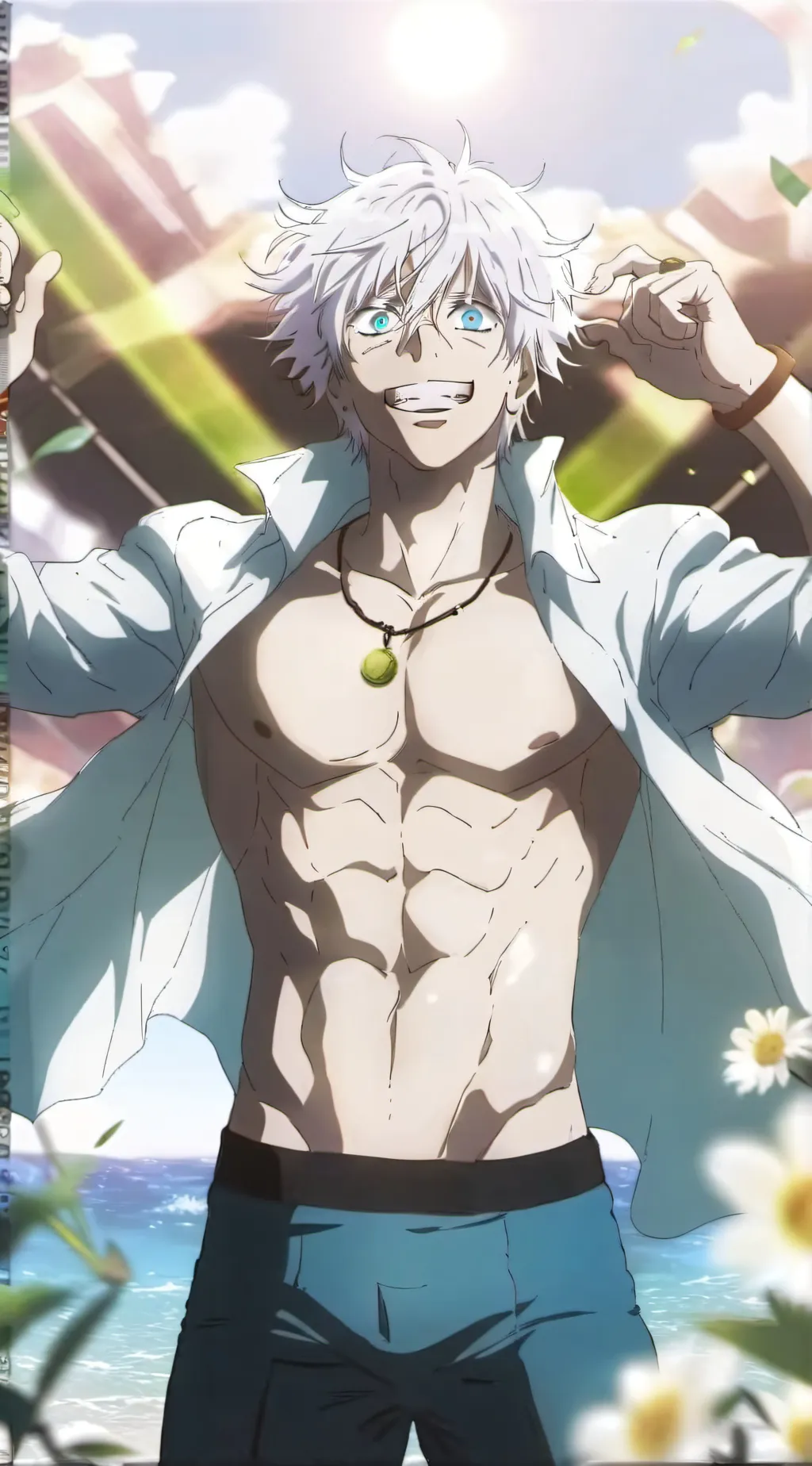 ai character: Gojo background