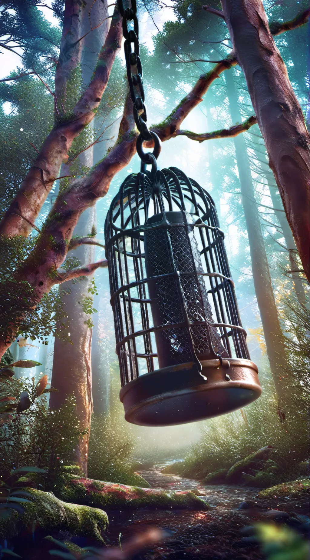 ai character: Cage background