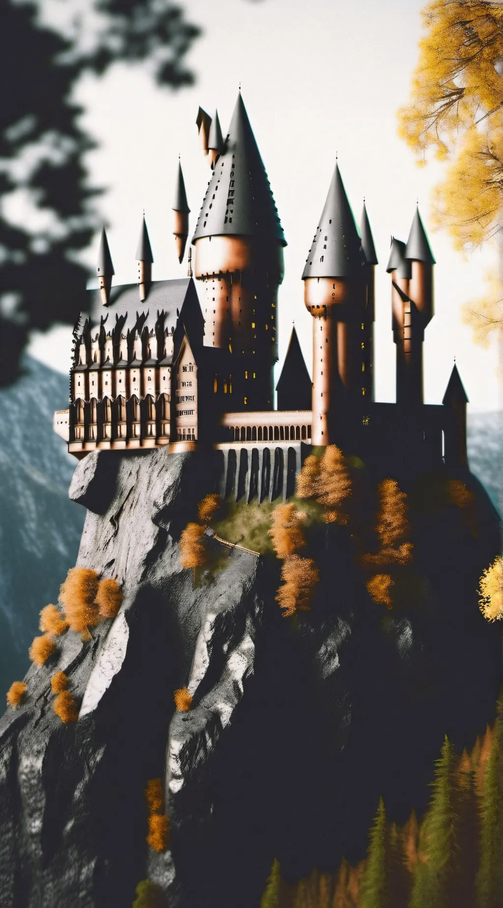 ai character: hogwarts  background