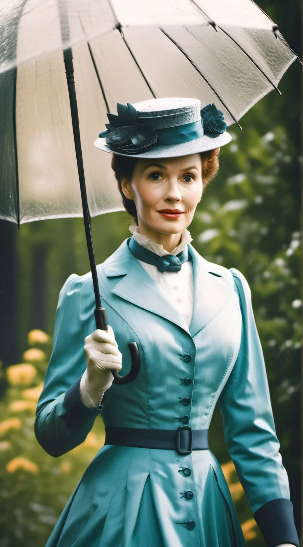 ai character: Marry Poppins background