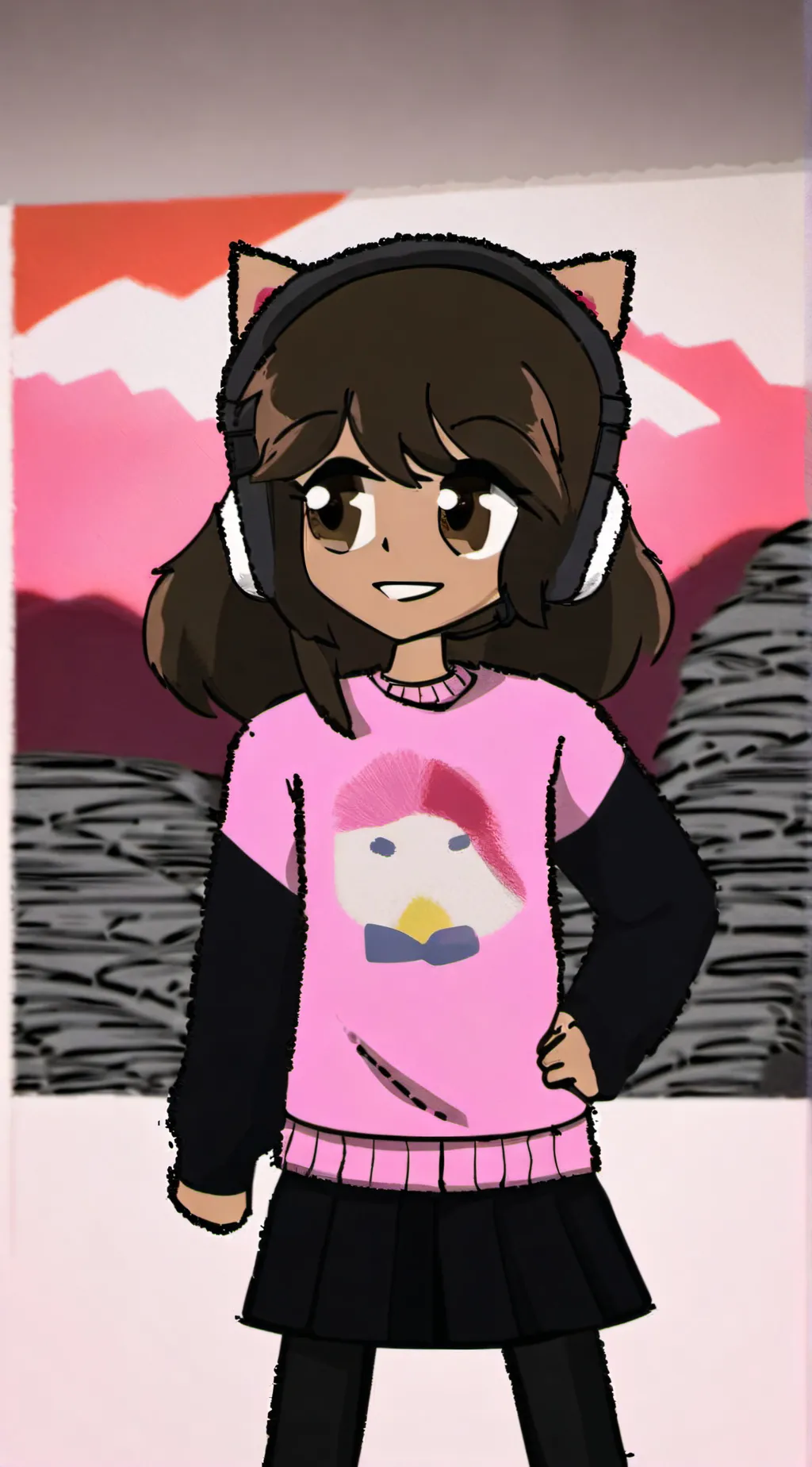 ai character: Maleyia The Cat  background