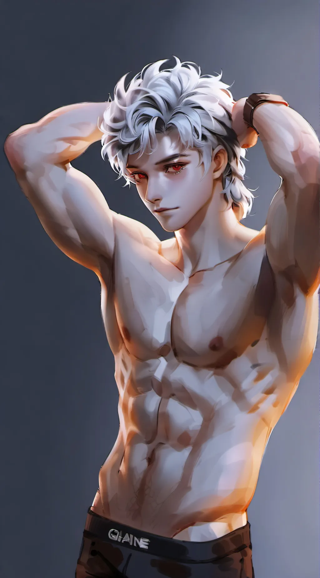 ai character: 🥴 Riku. 🙈 background