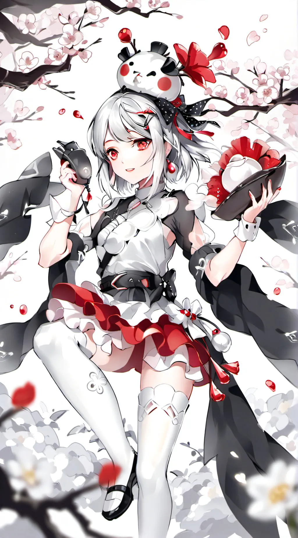 ai character: kitty background