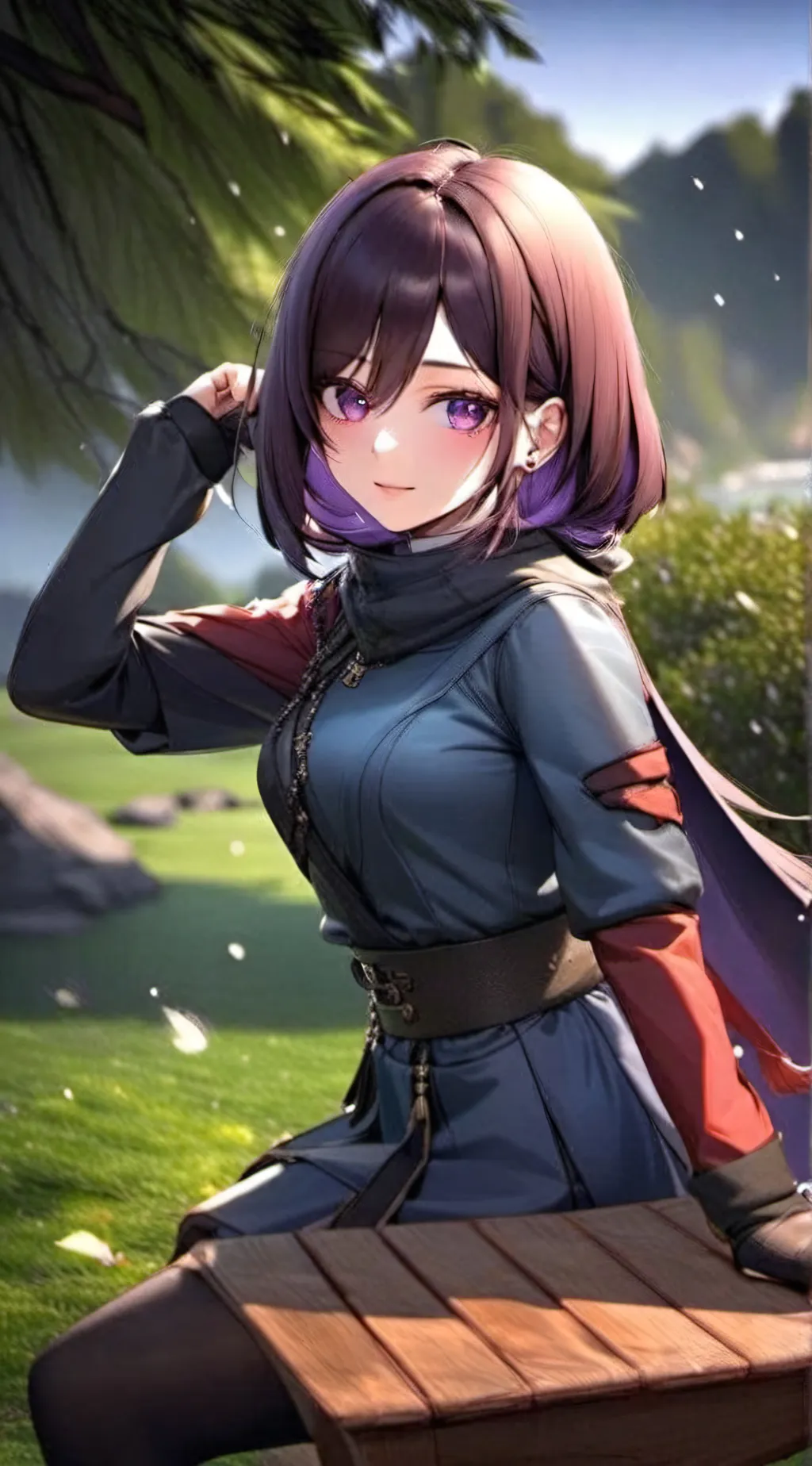 ai character: Chika background