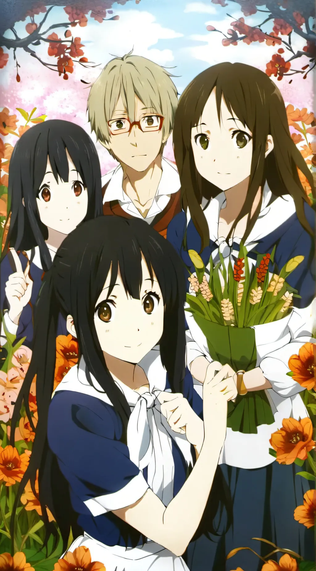 ai character: mha girls  background