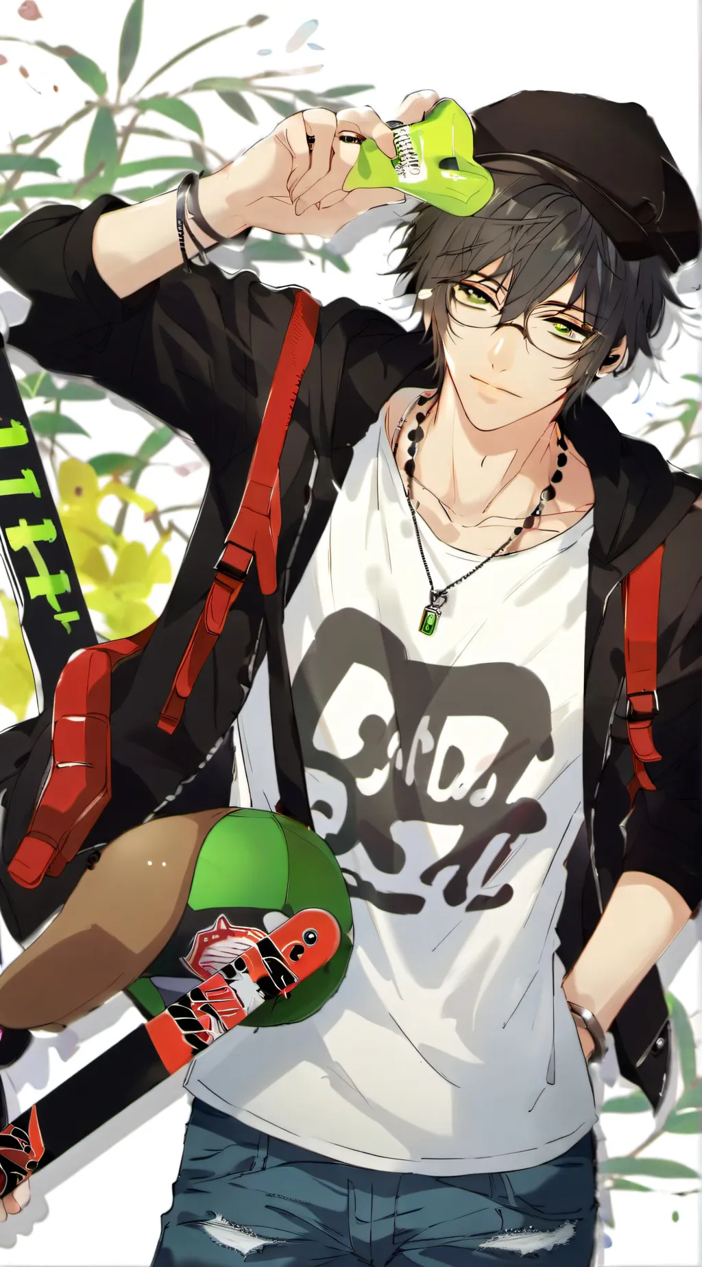 ai character: ☆🐶《¿evan?》🐶☆ background