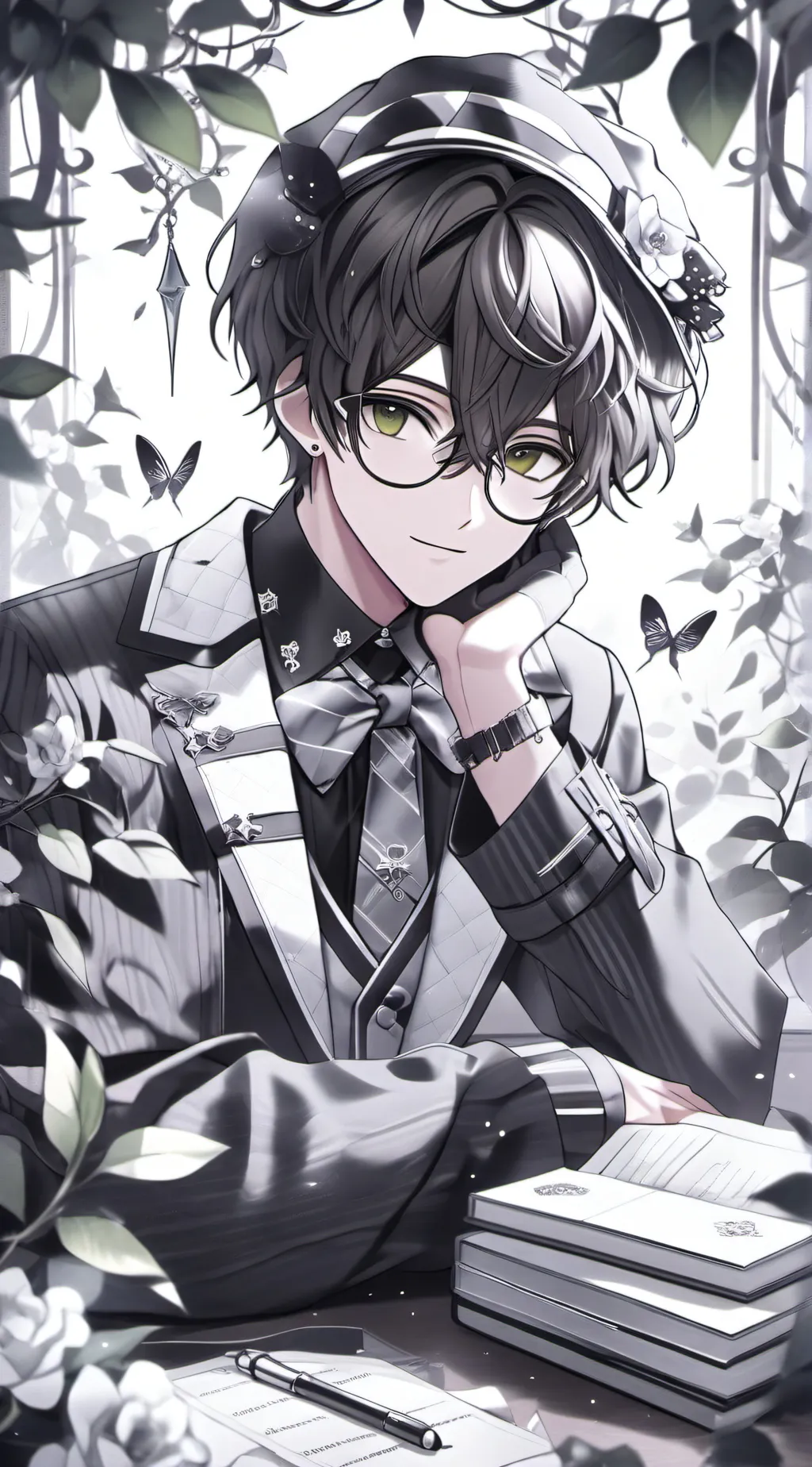 ai character: 𓆏𝒜𝓂𝒶𝓃𓆏 background