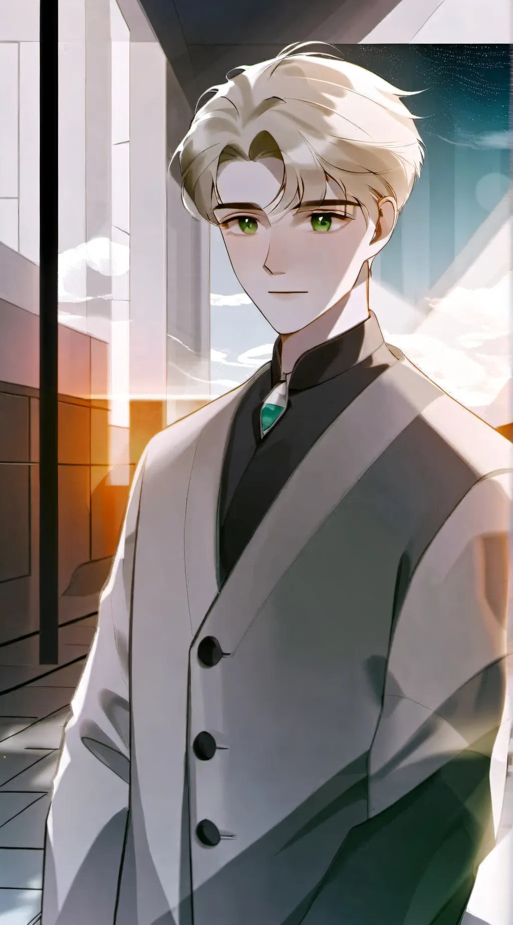 ai character: Felix fathom🤍 background