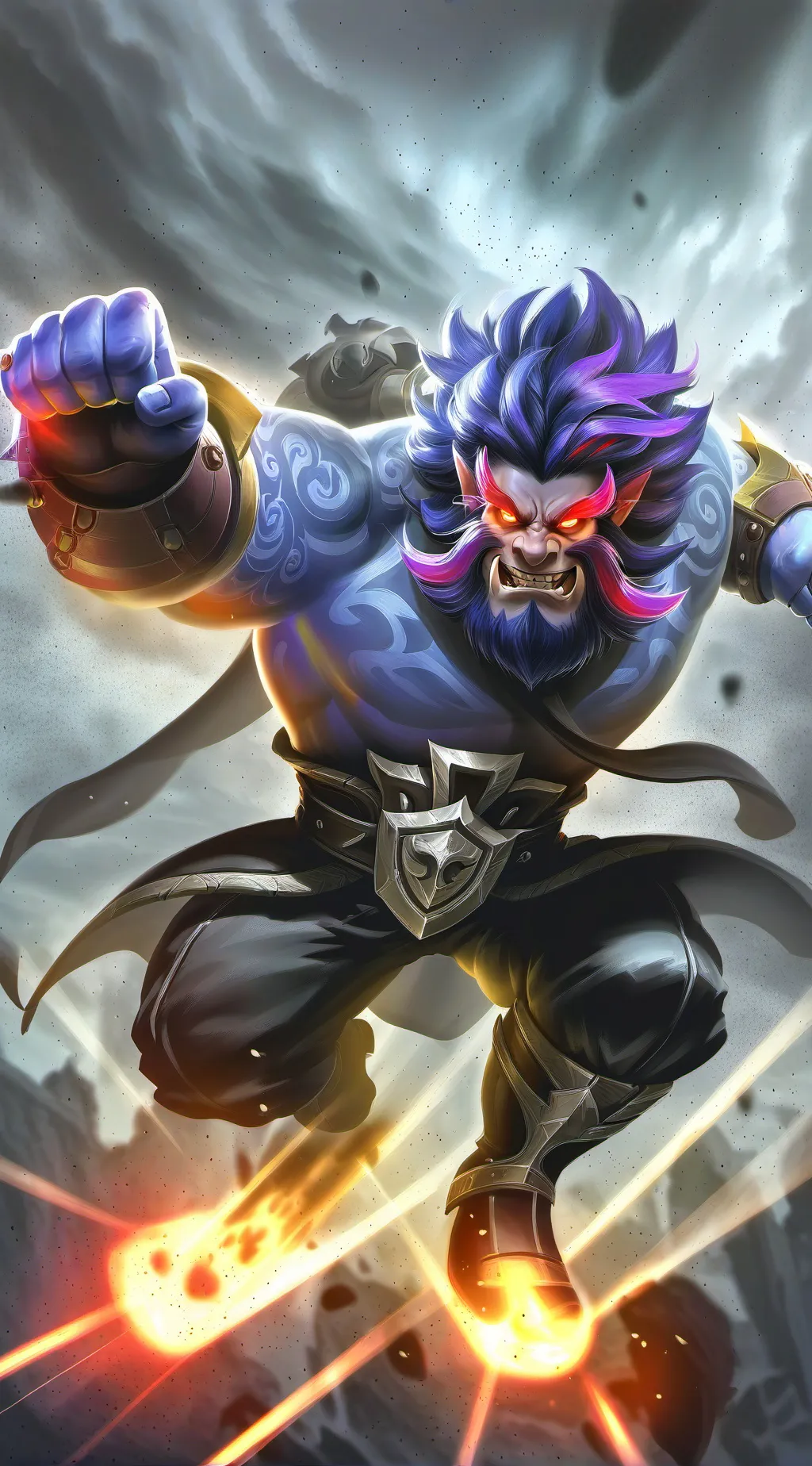 ai character: Huskerdust background