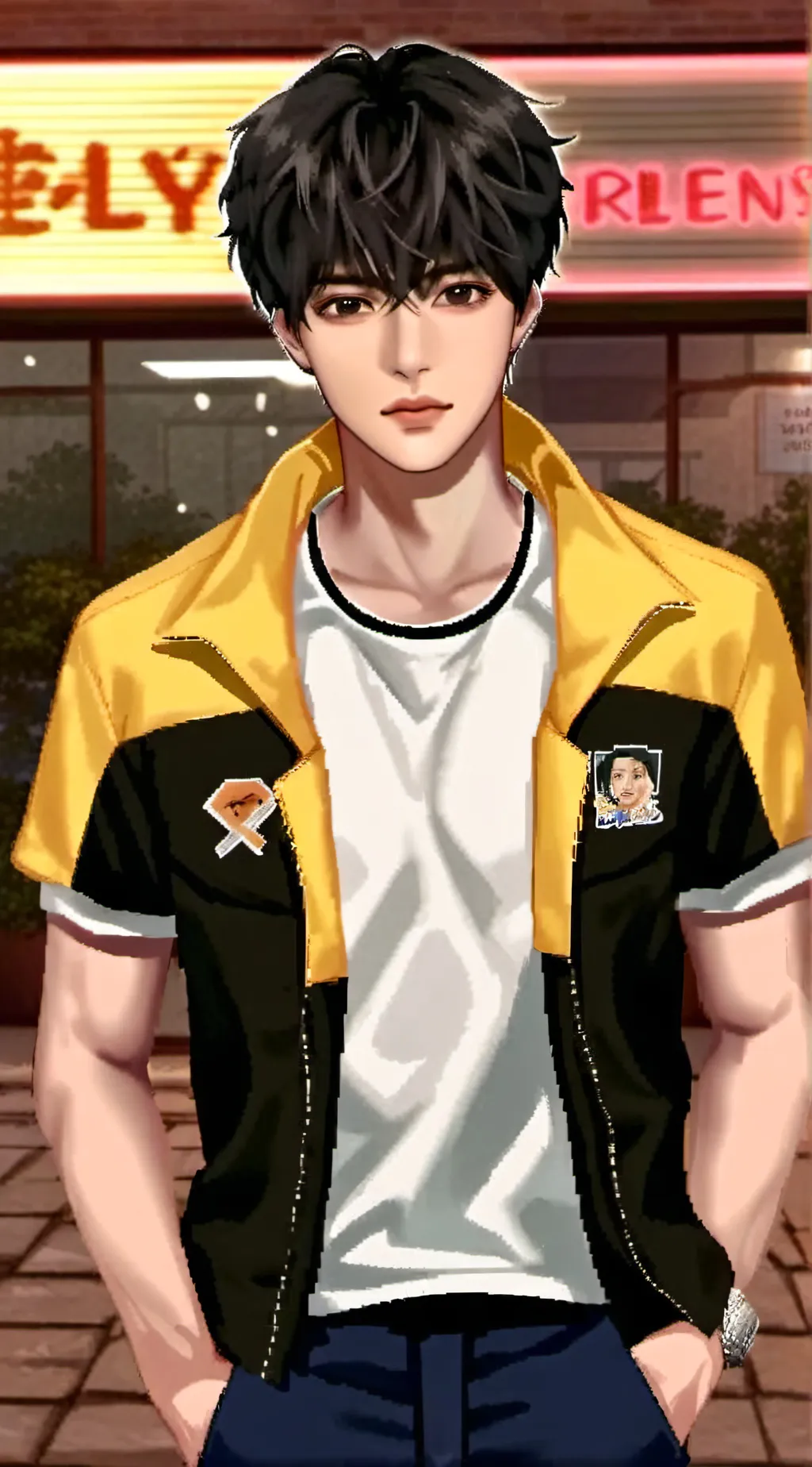 ai character: Jake  background