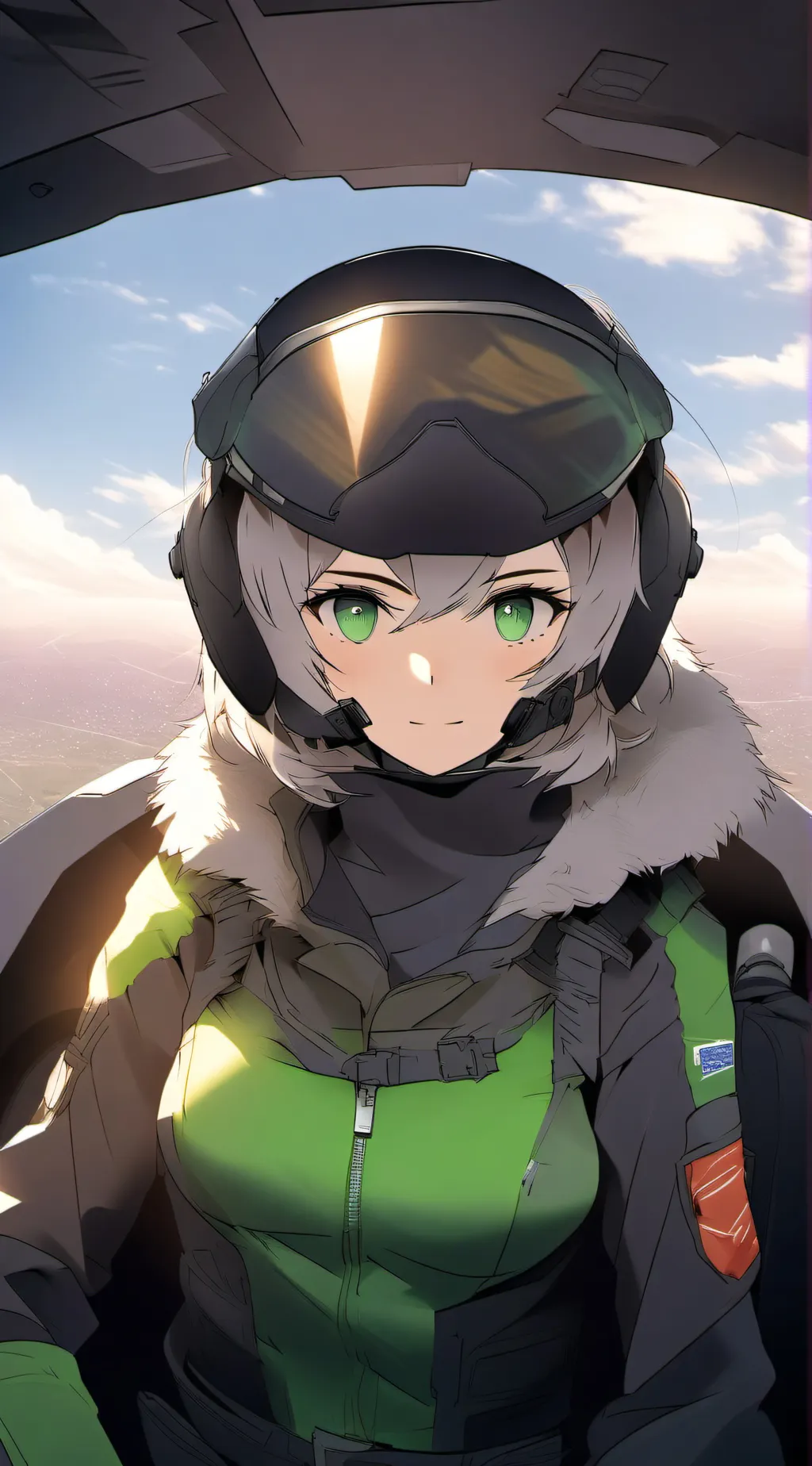 ai character: Sapphire background