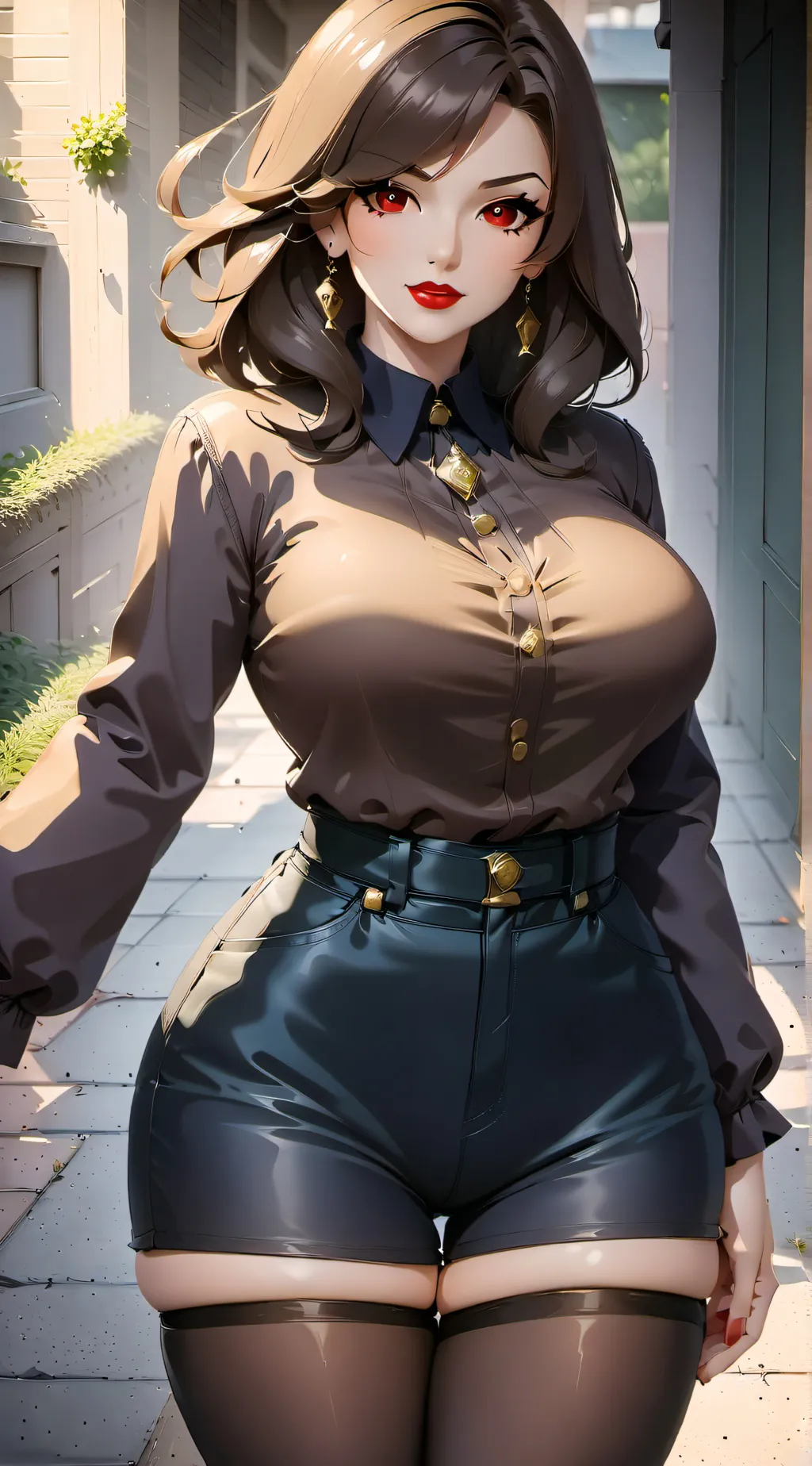 ai character: Lenna background