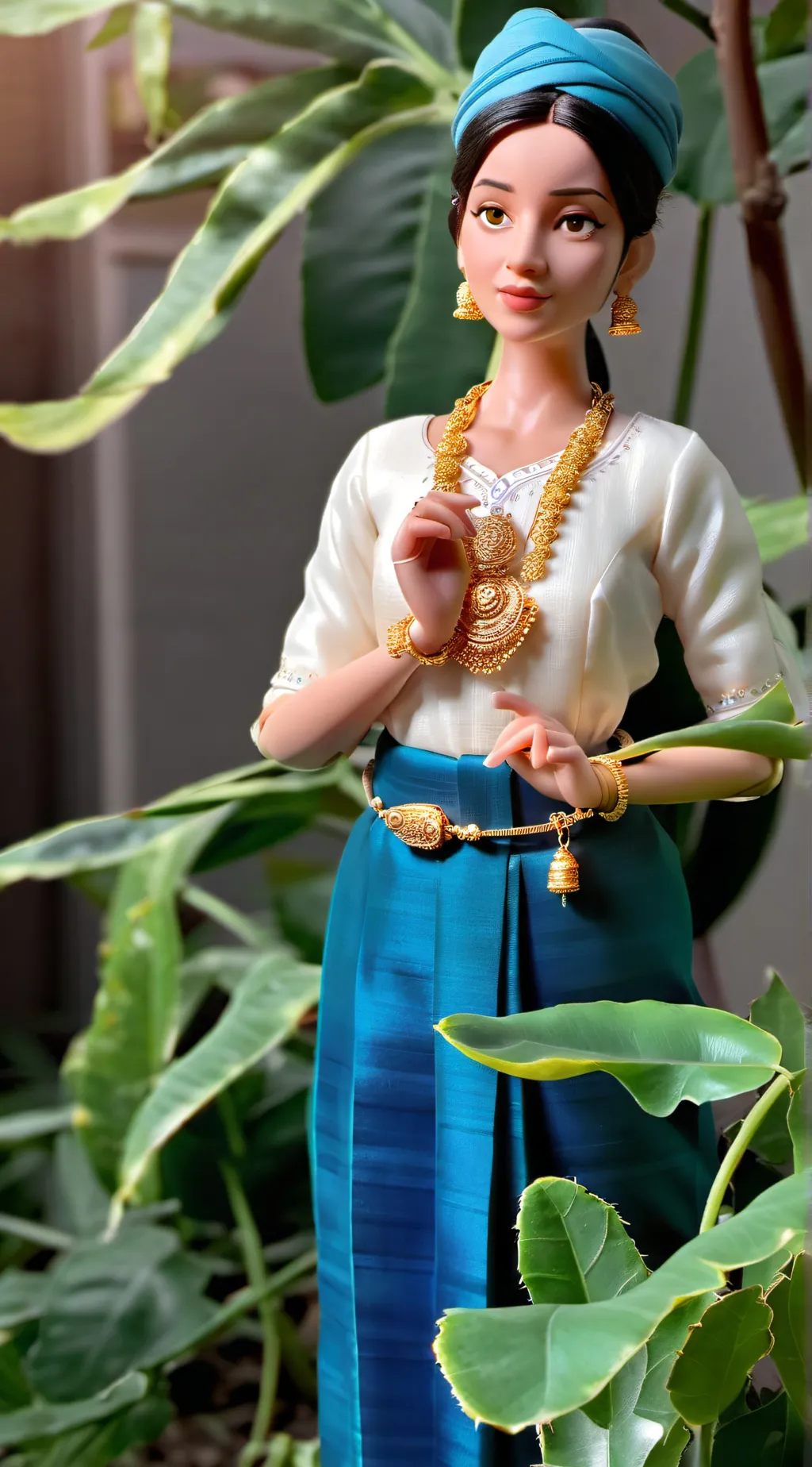 ai character: WAWA WAWA WAWA WAW background