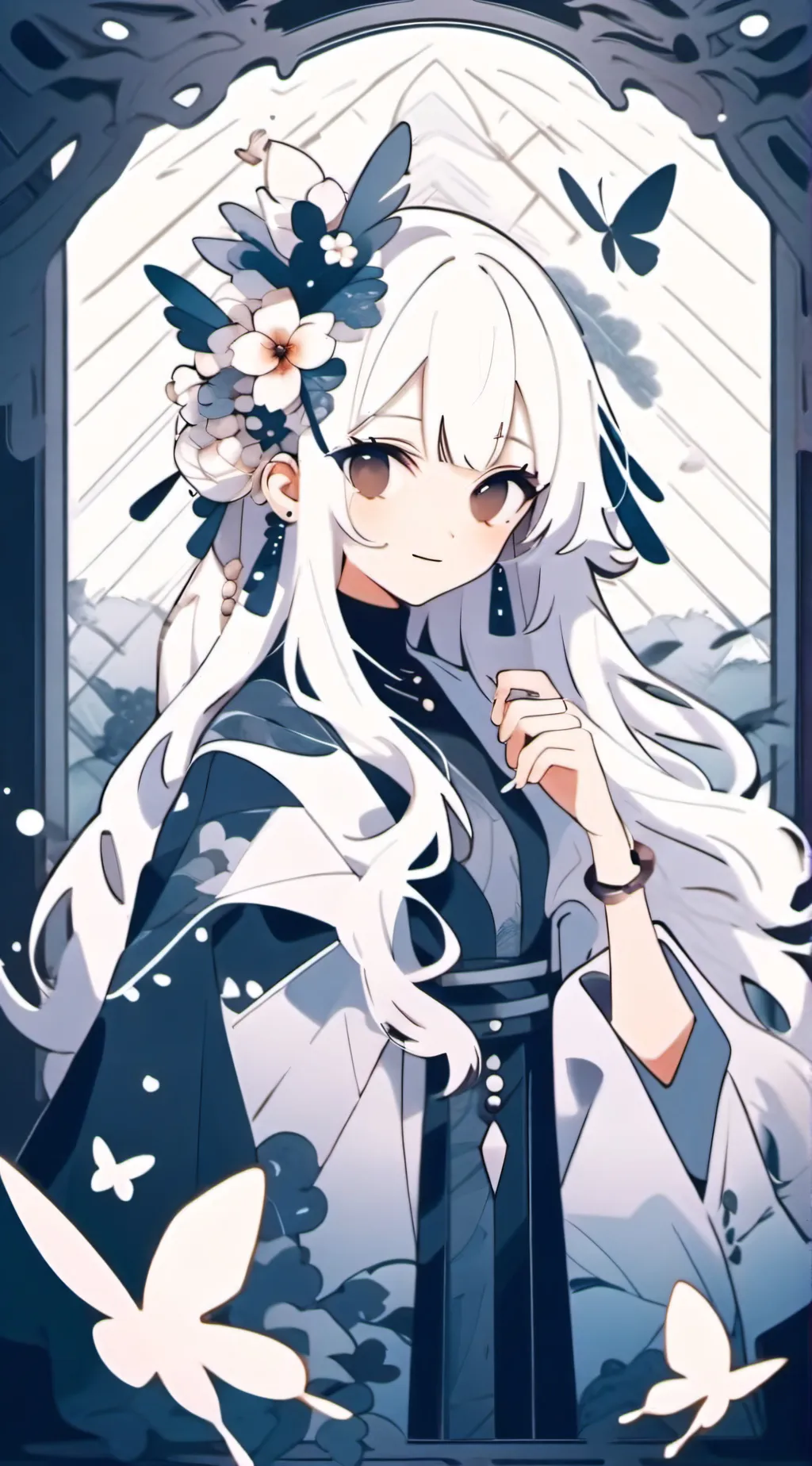 ai character: sophia  background